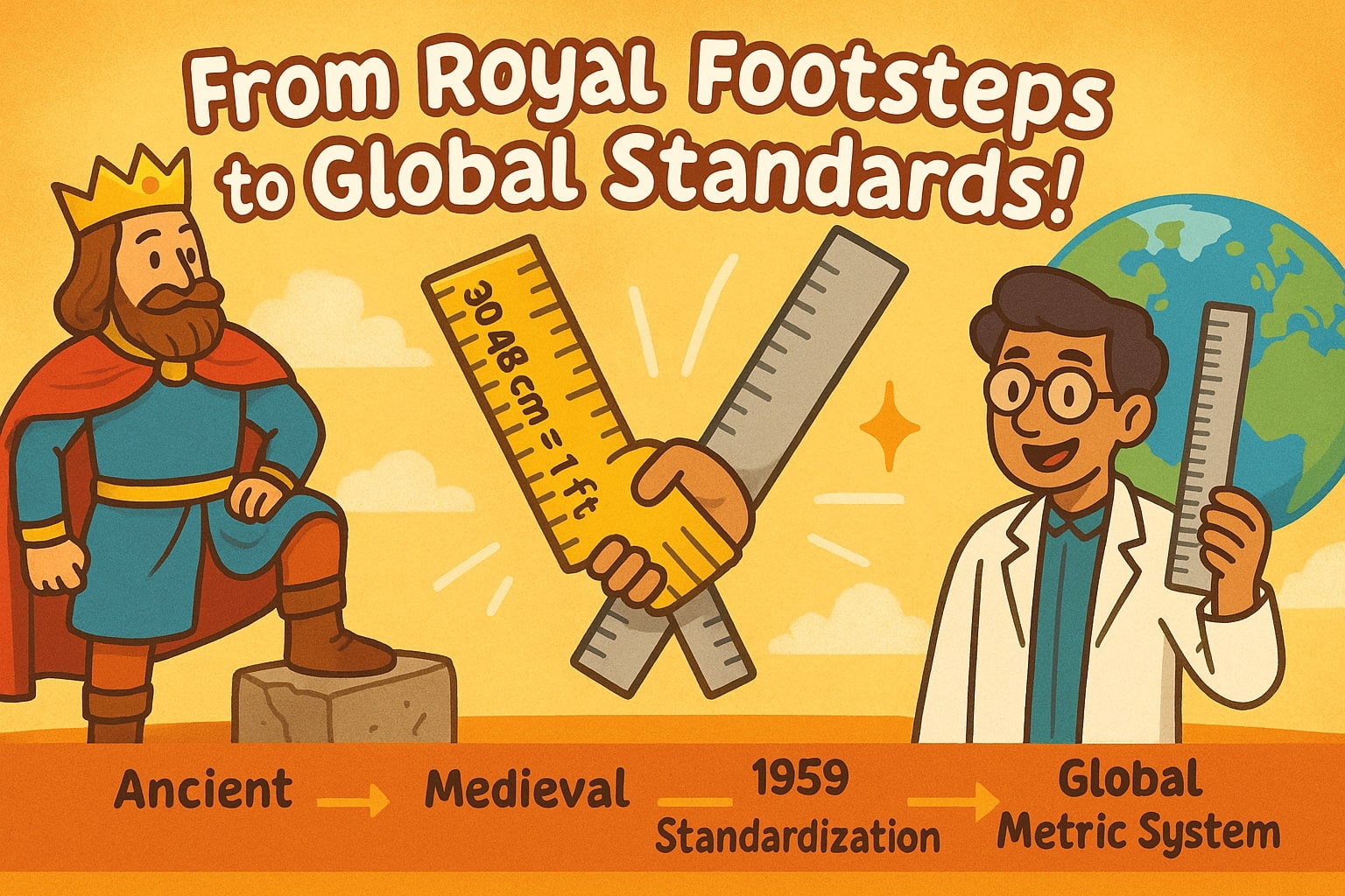 Conversor de Centímetros para Pés