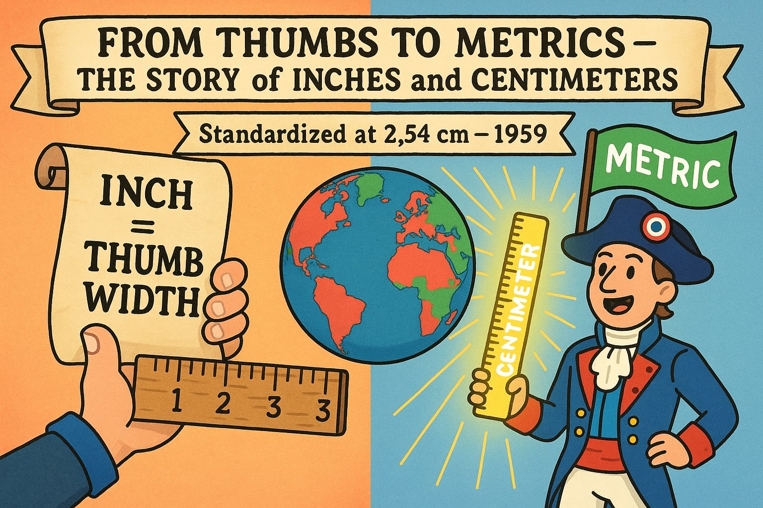 Conversor de centímetros para polegadas 2