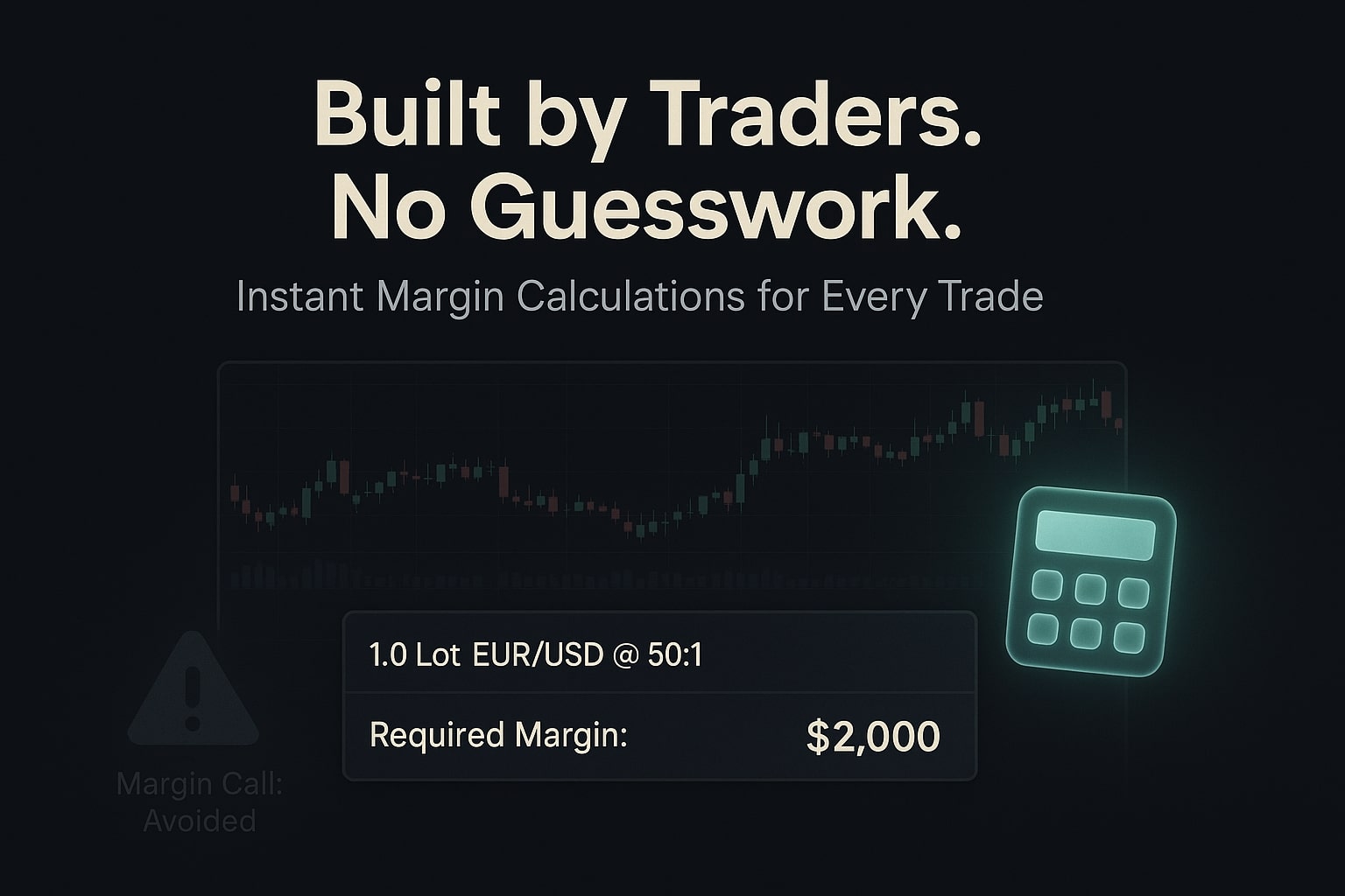Demonstra como a Calculadora de Margem para Câmbio funciona com campos para inserção de dados e resultados instantâneos que auxiliam os usuários a resolver problemas com facilidade.