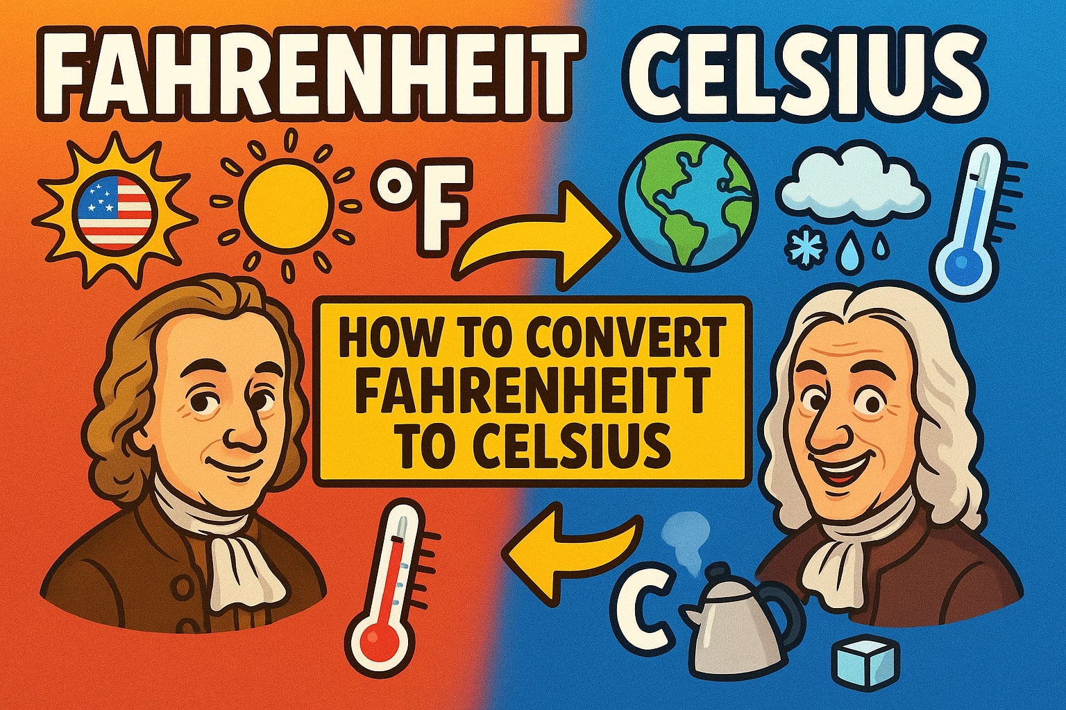 Conversor de Fahrenheit para Celsius