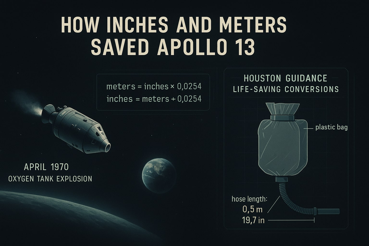 Polegadas para Metros 2