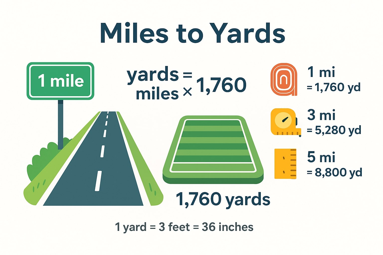 Miles to Yards 1