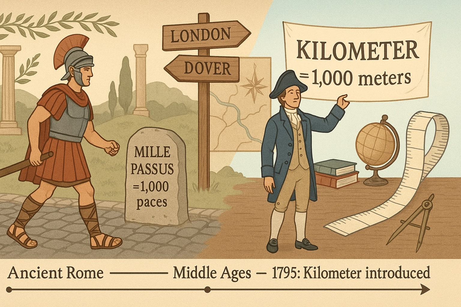 Milímetros para Quilômetros 2