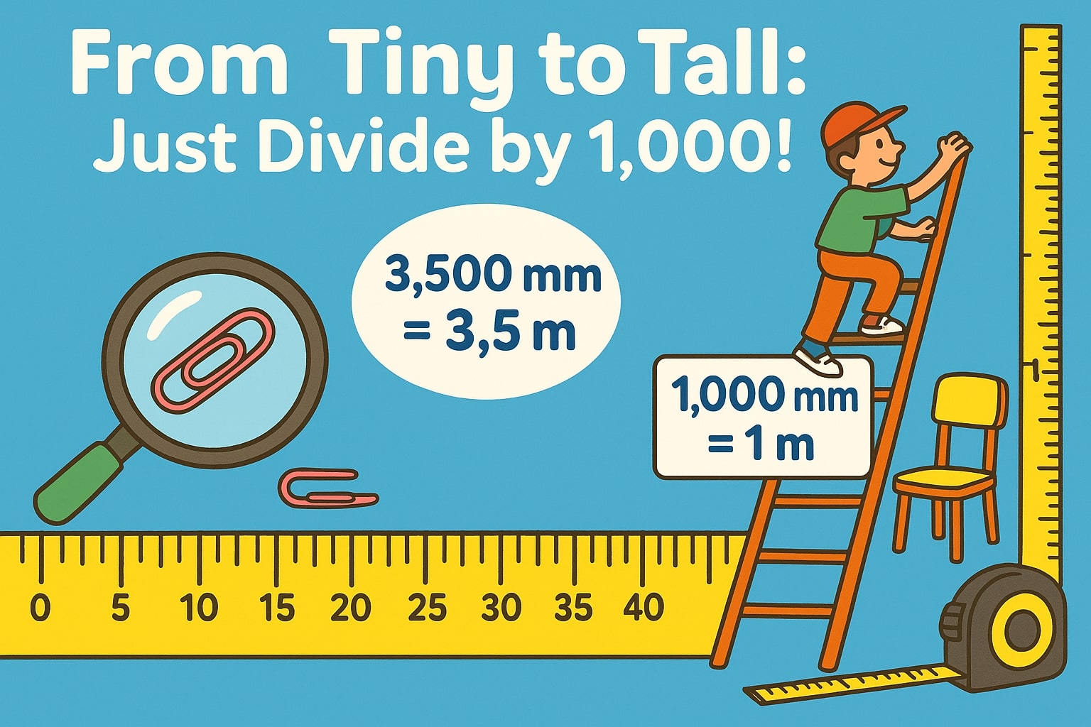 Milímetros para Metros 1