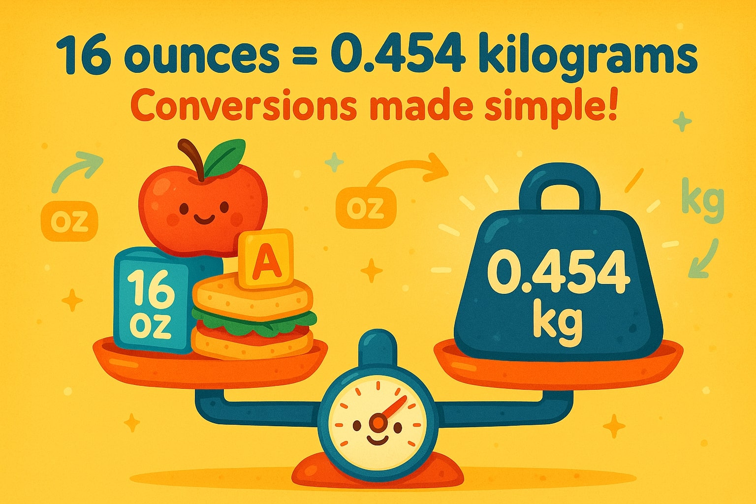 Conversor de Onças para Quilogramas