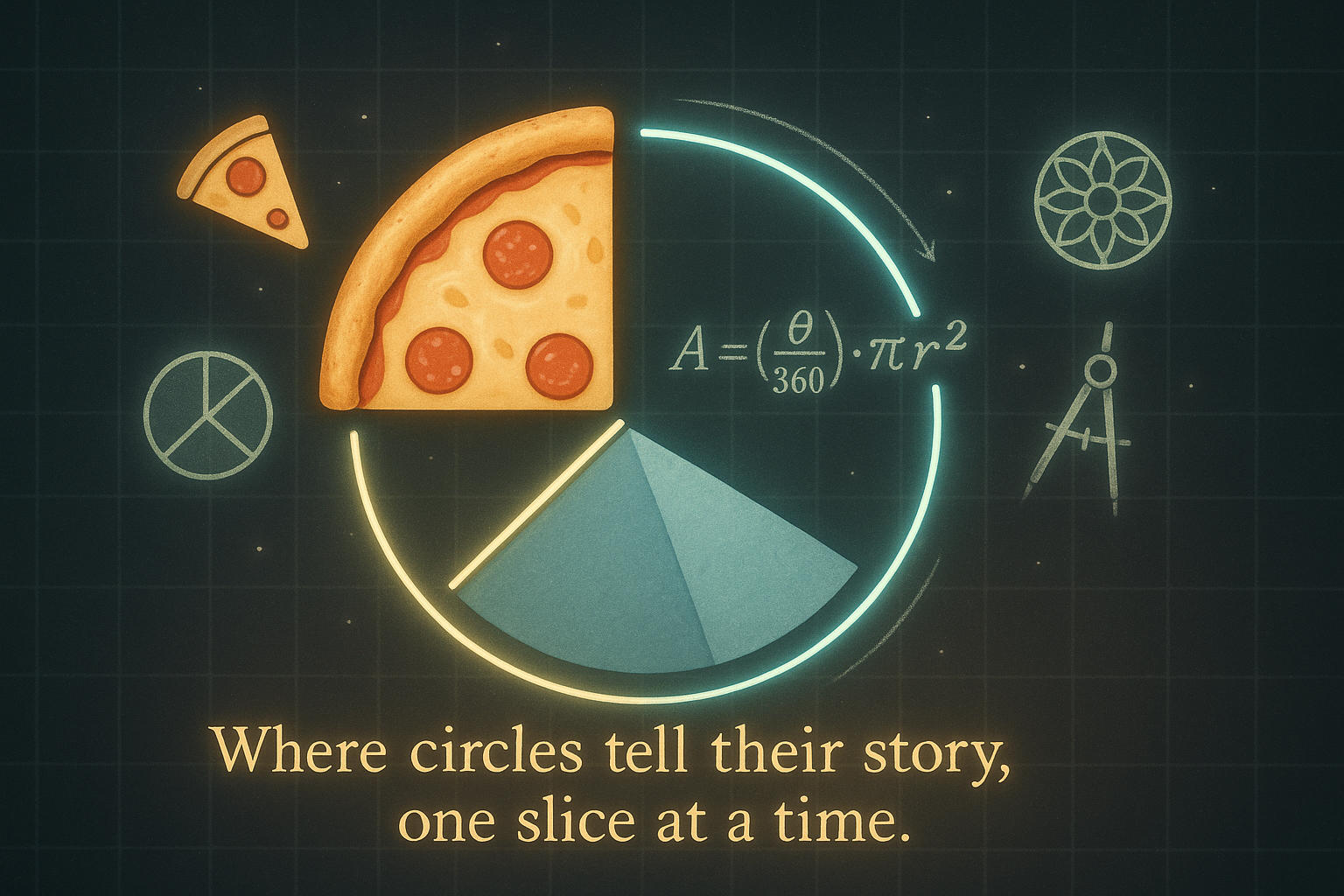 Calculadora de área de setor