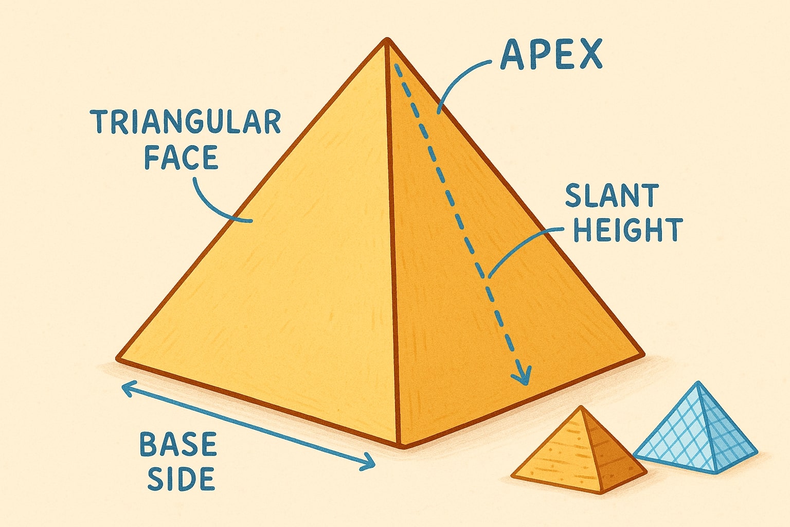 Demonstra como a calculadora de área superficial de pirâmide quadrada funciona com campos de entrada e resultados instantâneos que ajudam os usuários a resolver problemas com facilidade.