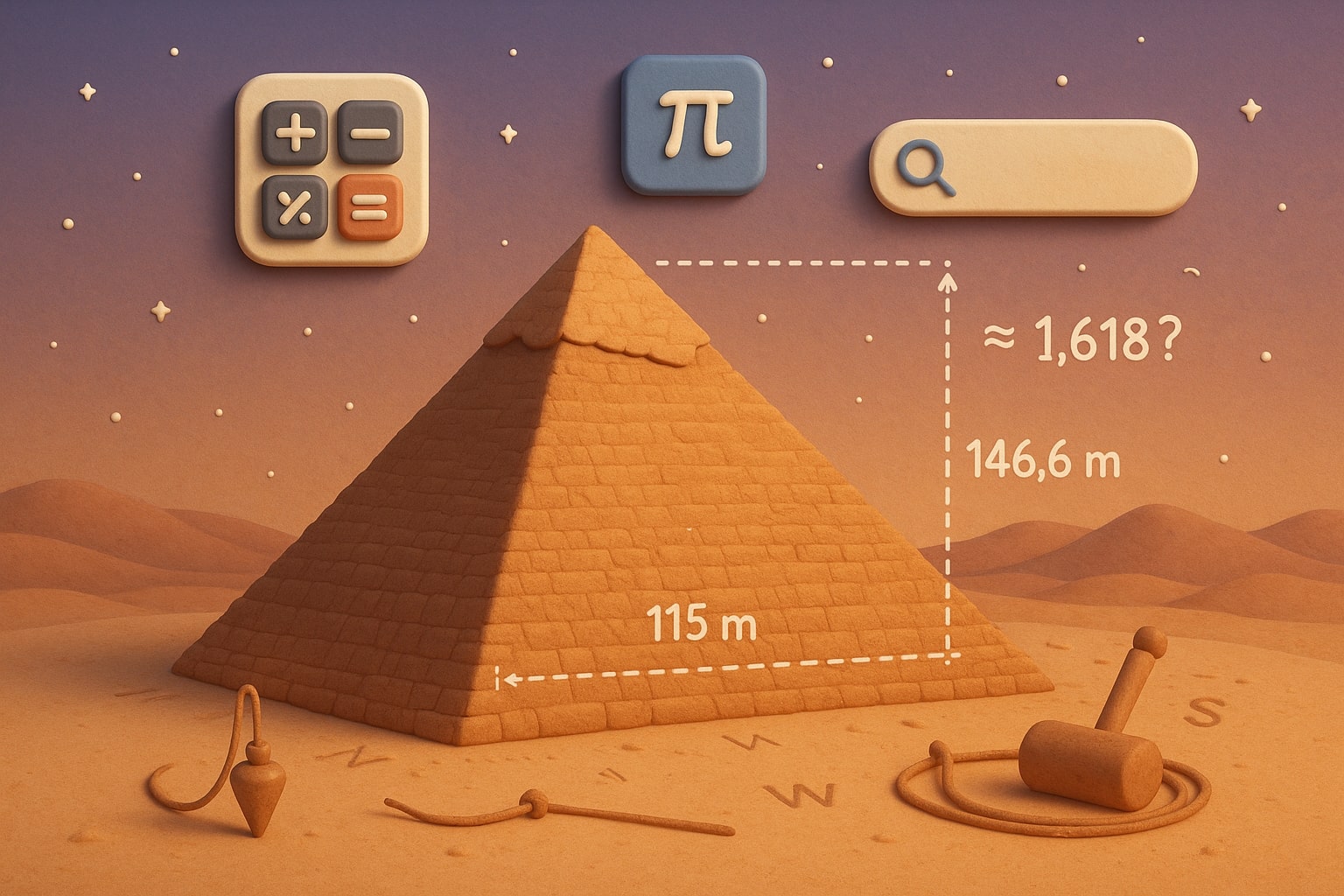 Demonstra como a calculadora de área superficial de pirâmide quadrada funciona com campos de entrada e resultados instantâneos que ajudam os usuários a resolver problemas com facilidade.