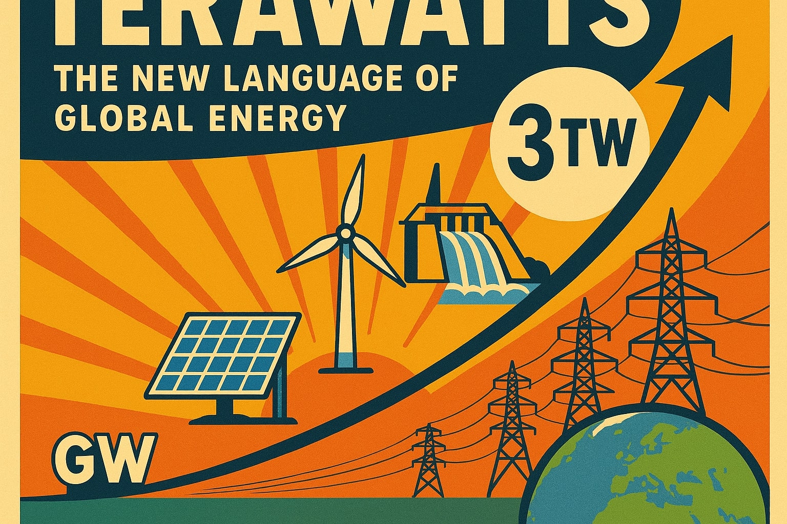 Conversor de Gigawatt para Terawatt
