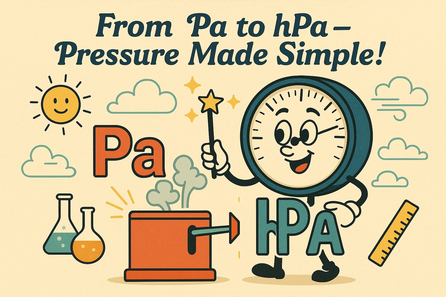 Conversor de Pascal para Hectopascal