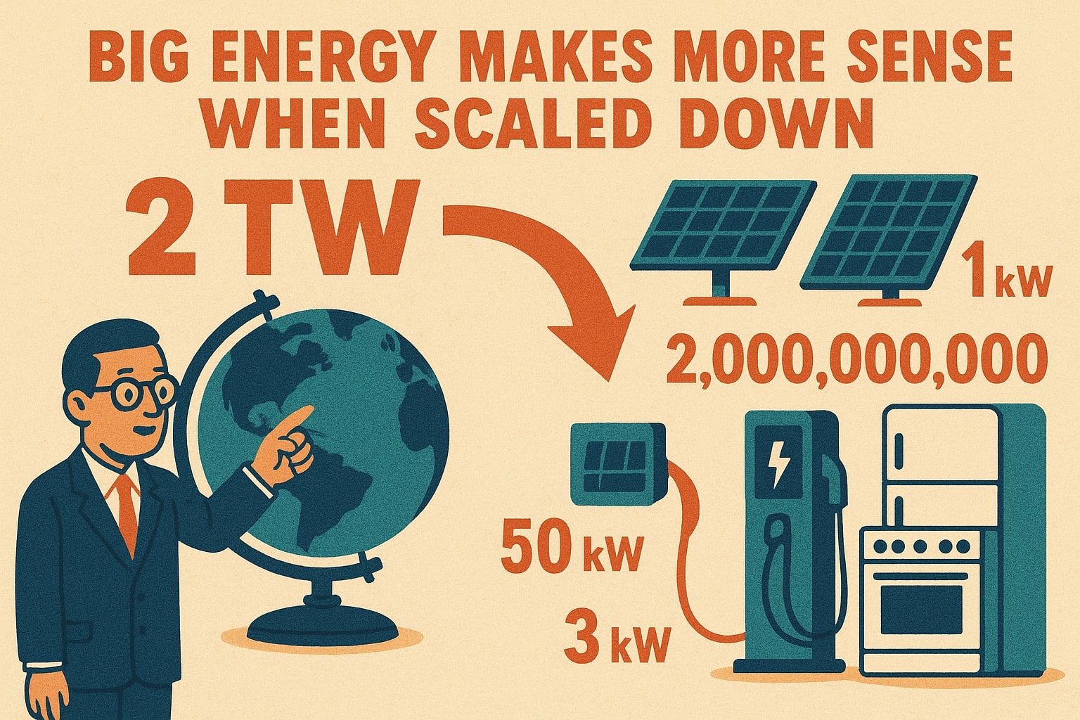Conversor de Terawatt para Kilowatt