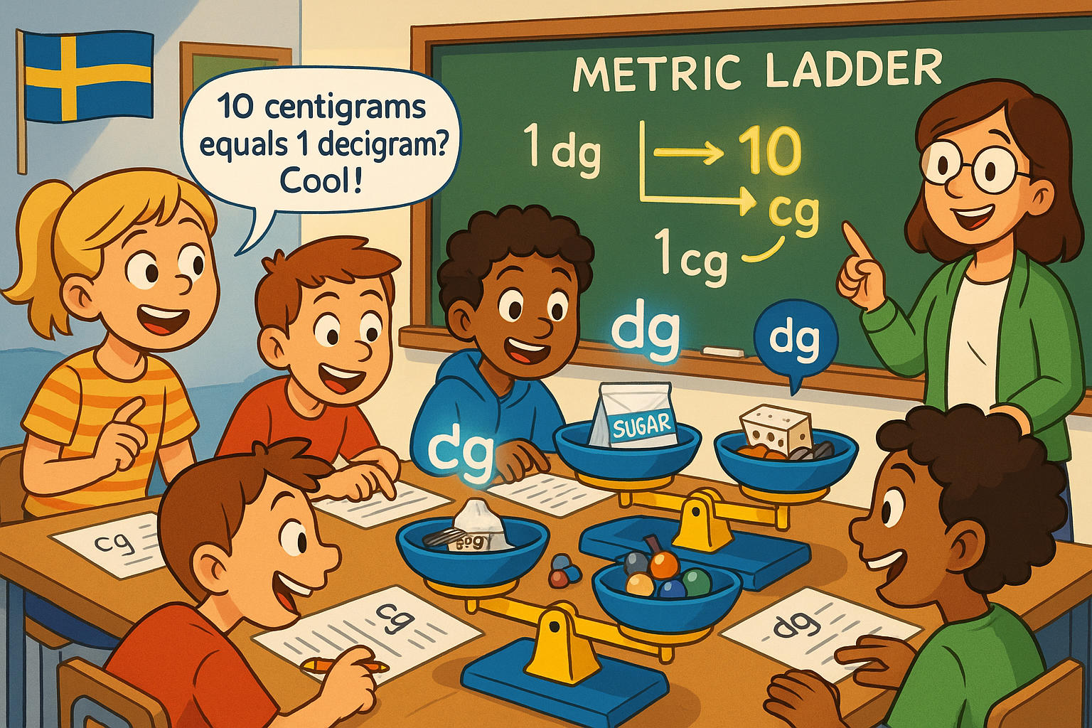 Conversor de Centigramas para Decigramas