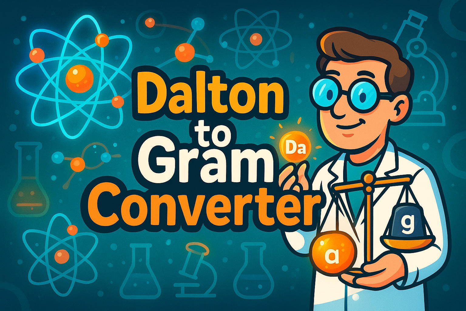Conversor de Dalton para Gramas