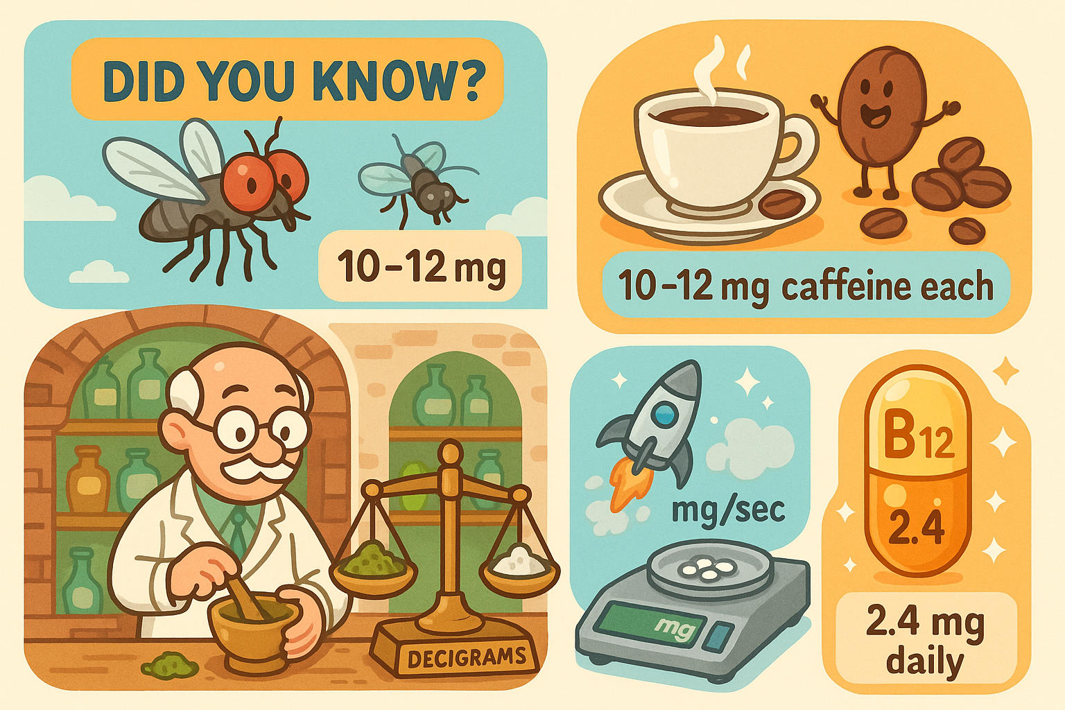 Conversor de Decigrama para Miligrama