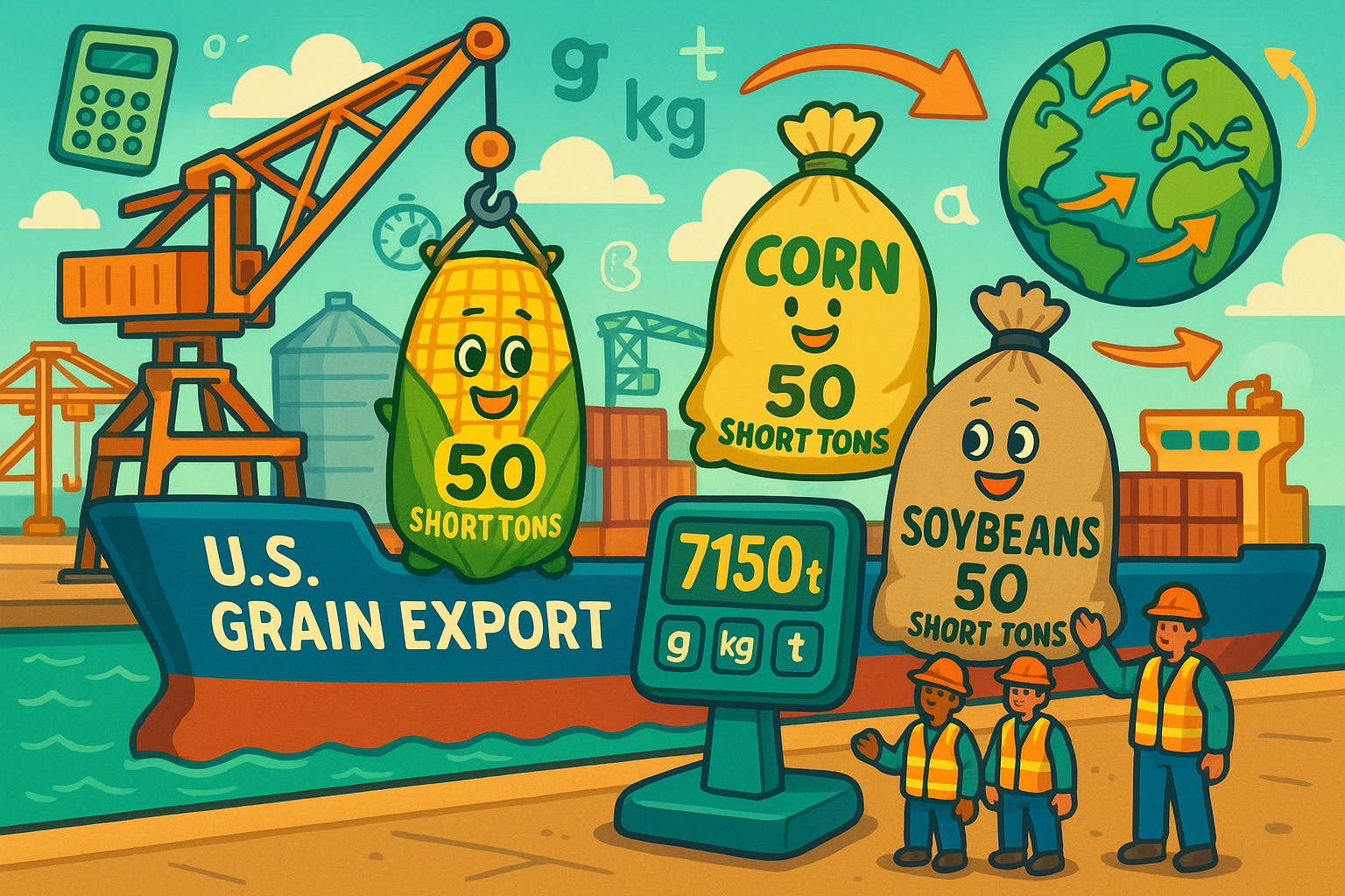Conversor de Gramas para Toneladas Curtas