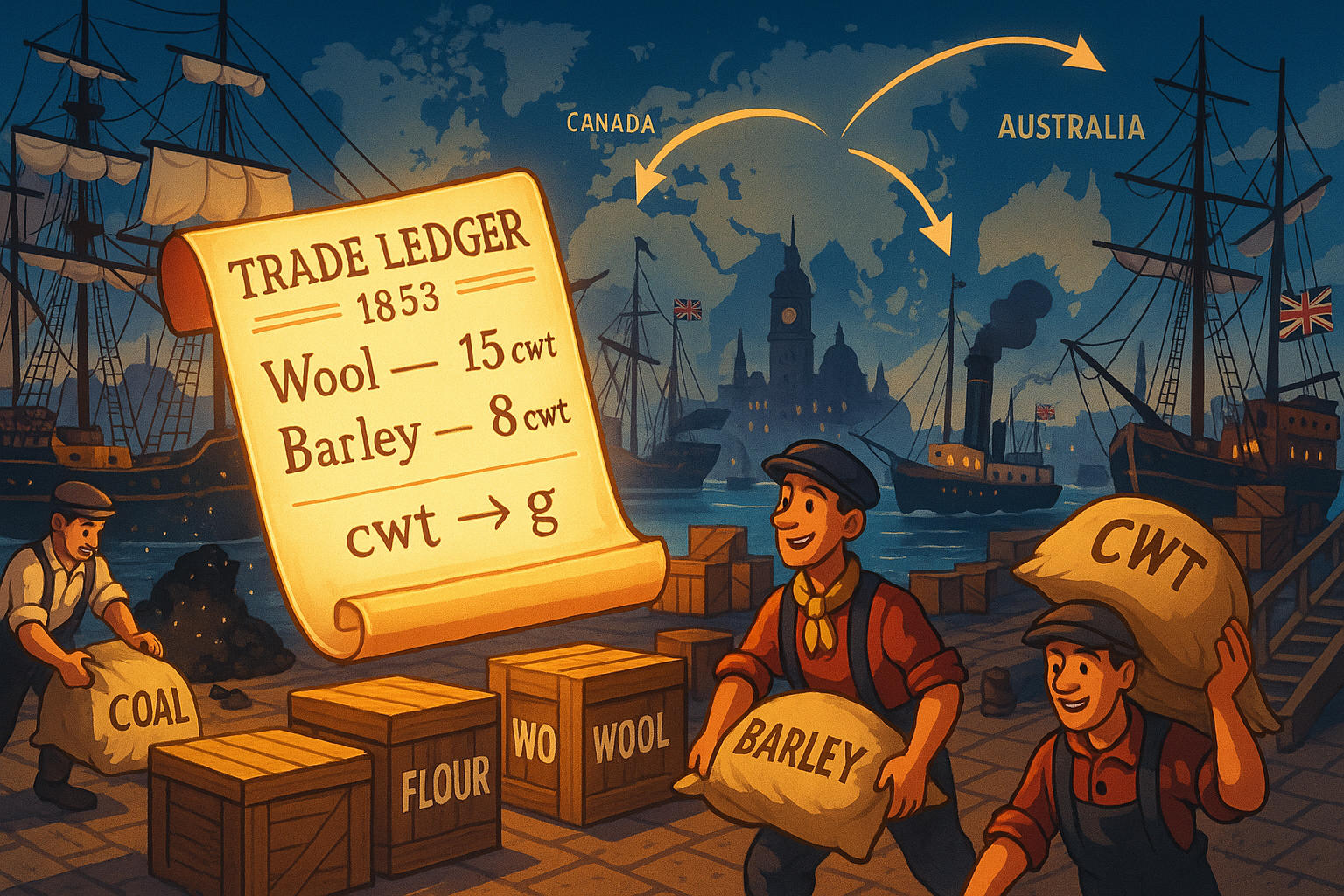 Conversor de gramas para cwt (UK)