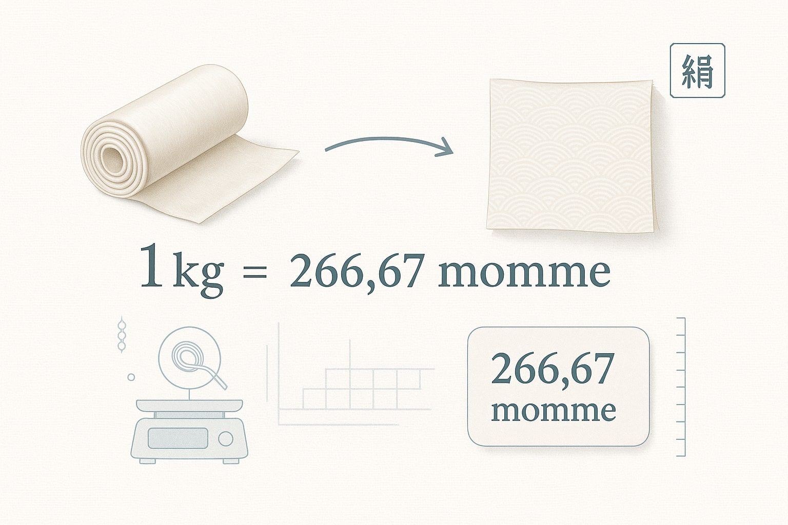 Conversor de Quilogramas para Mommes