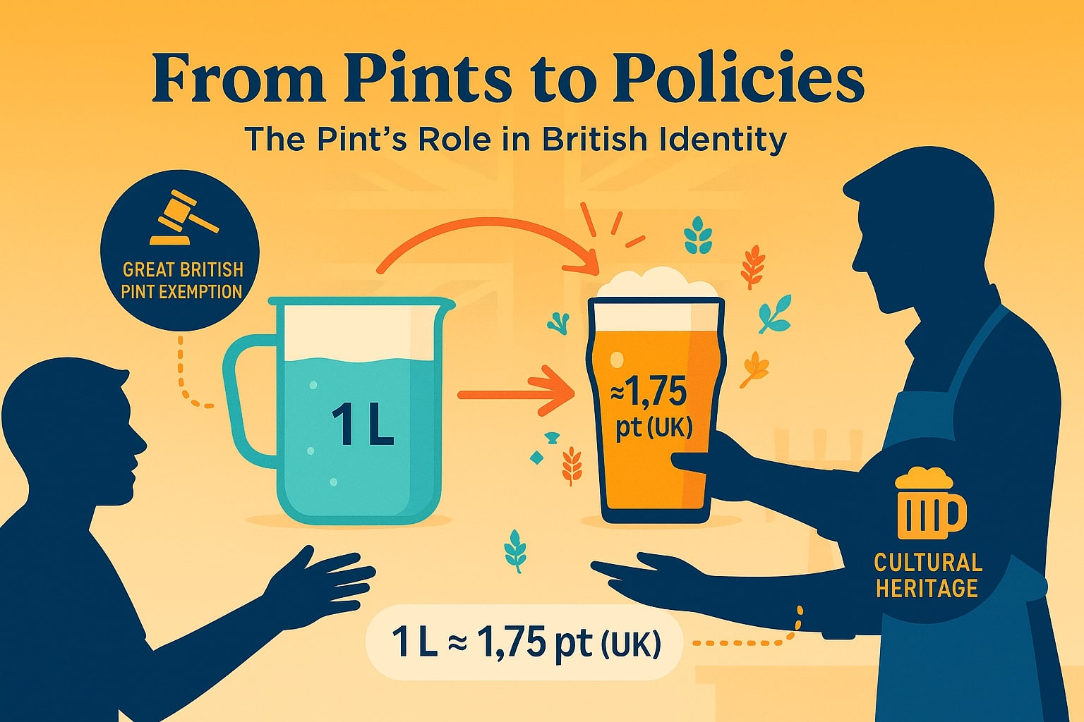 Conversor de Litros para Pint UK