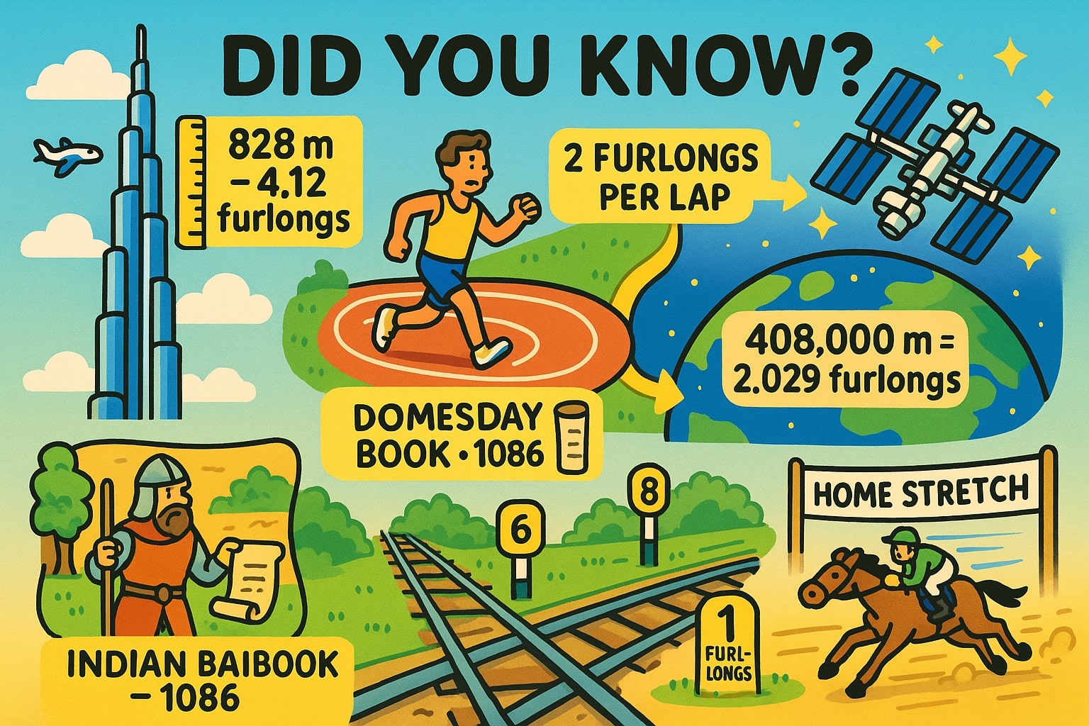 Conversor de Metro para Furlong