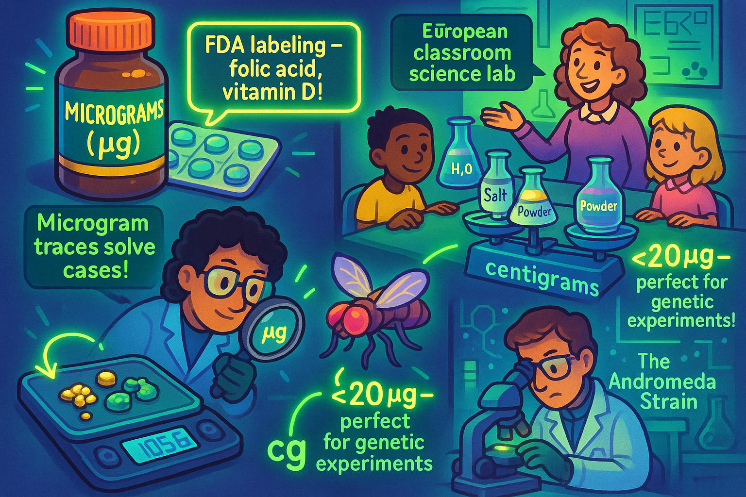 Conversor de Microgramas para Centigramas