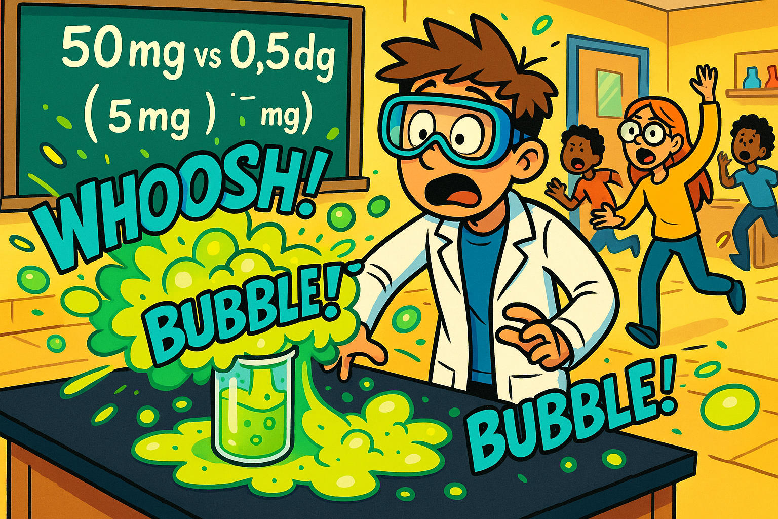 Conversor de Miligrama para Decigrama