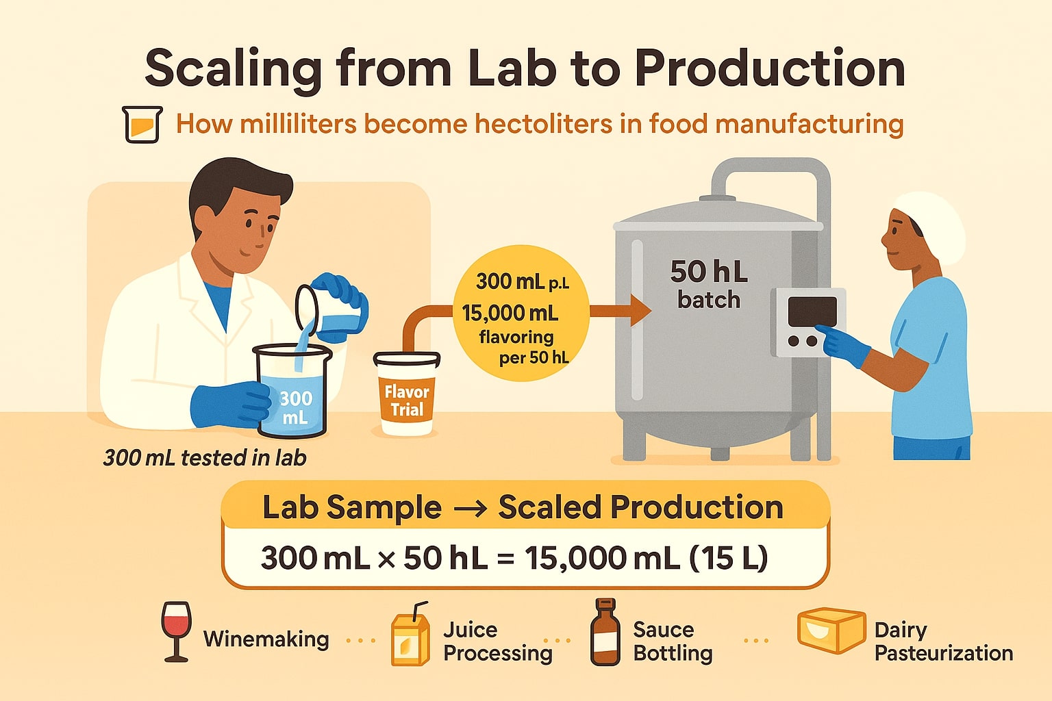 Conversor de Mililitros para Hectolitros