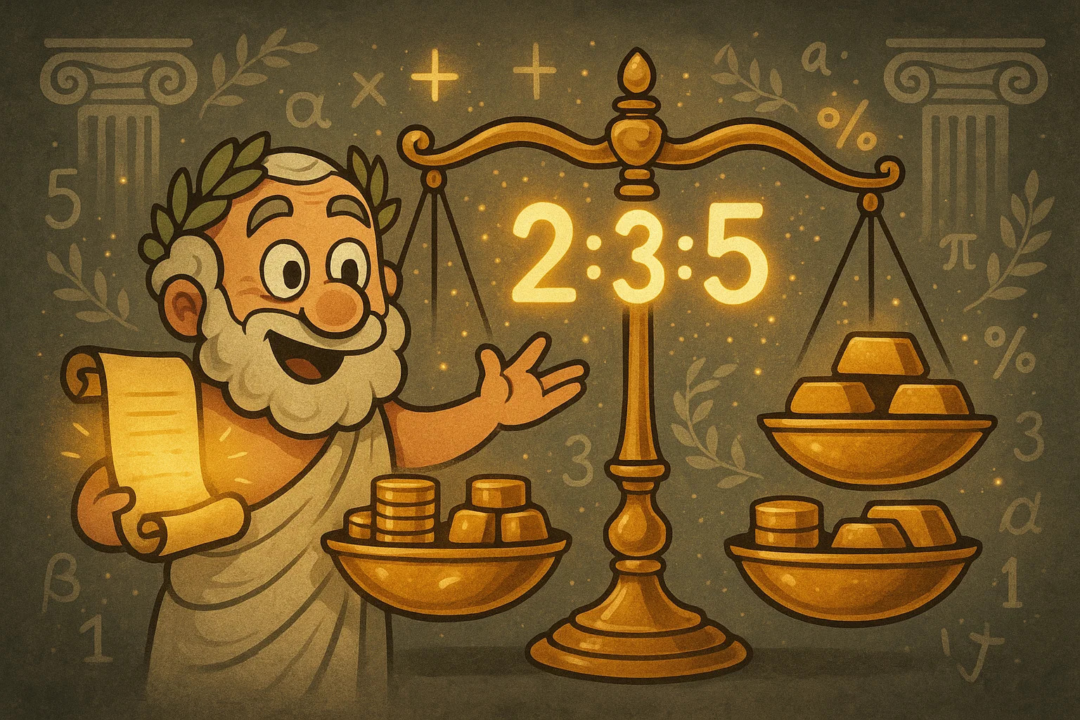 Calculadora de Razão de Três Números