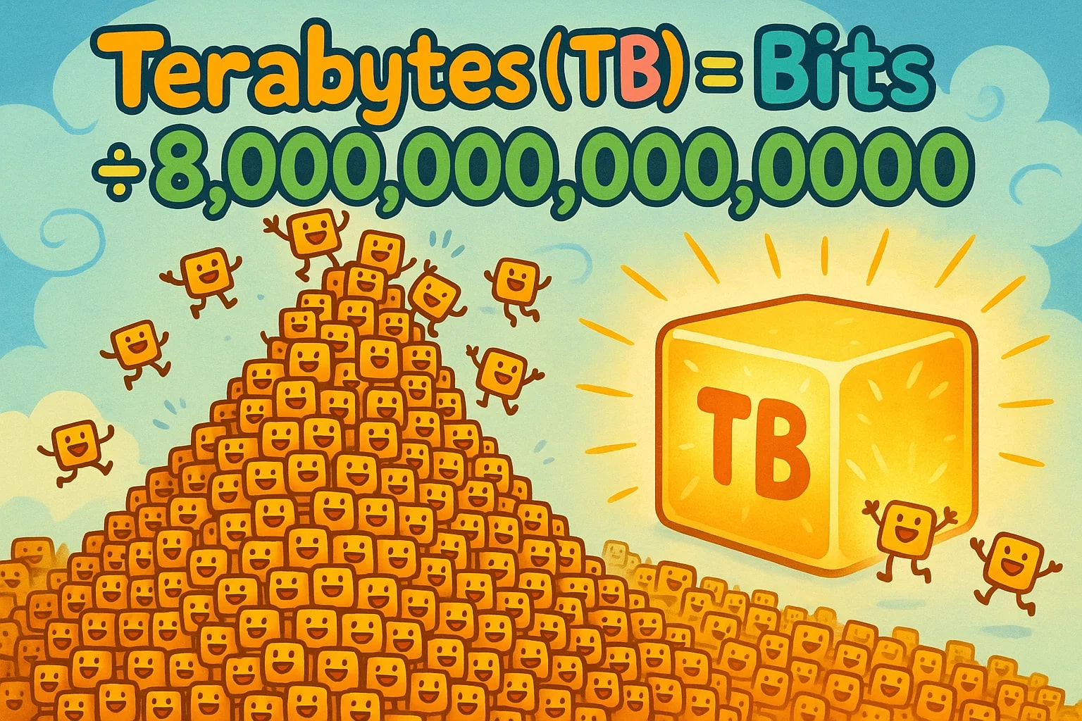 Conversor de Bits para Terabytes
