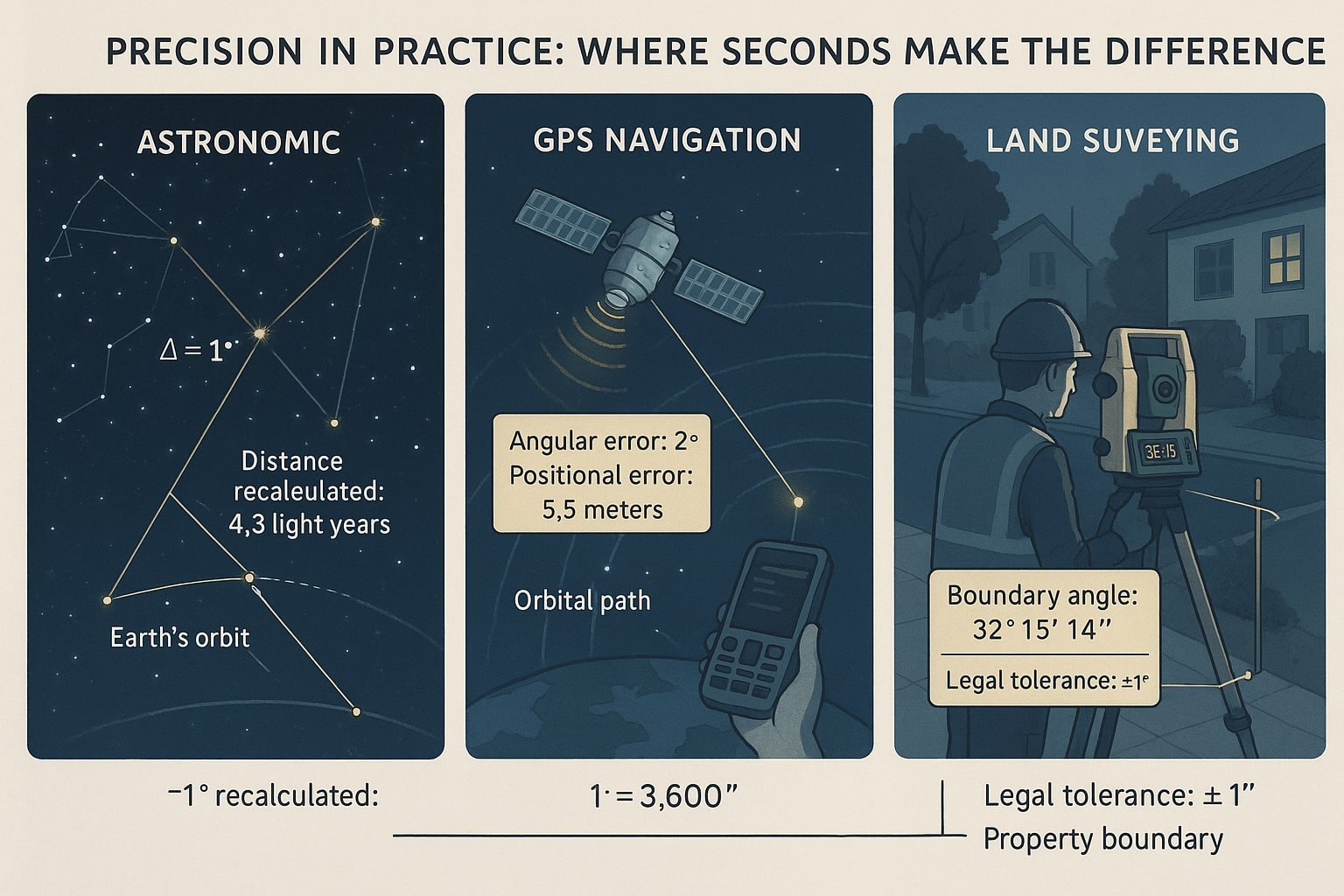 Conversor de Graus para Segundos