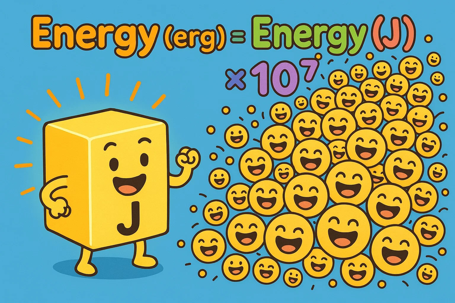 Conversor de Ergs para Joules