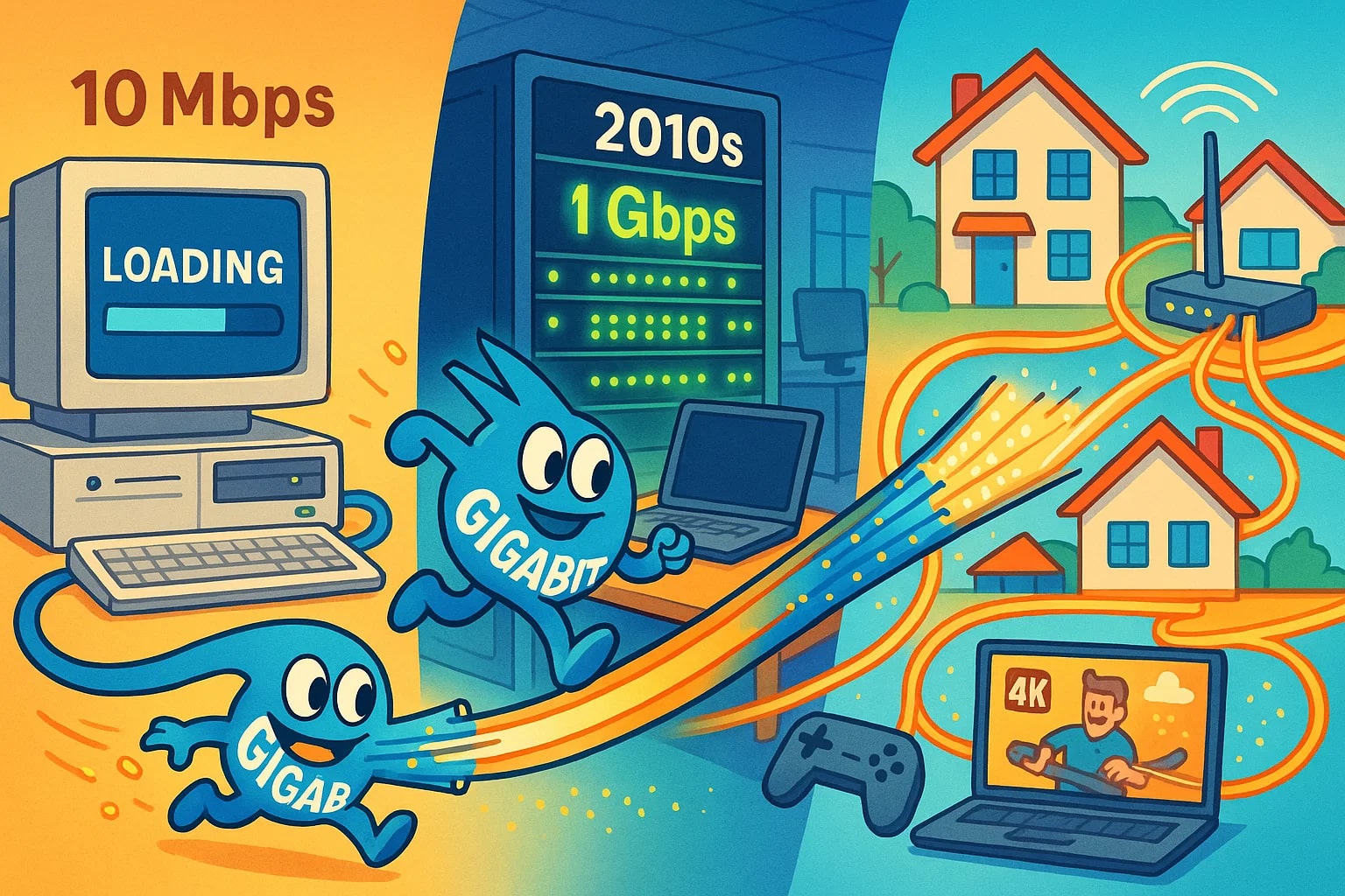 Conversor de Gigabits para Bits