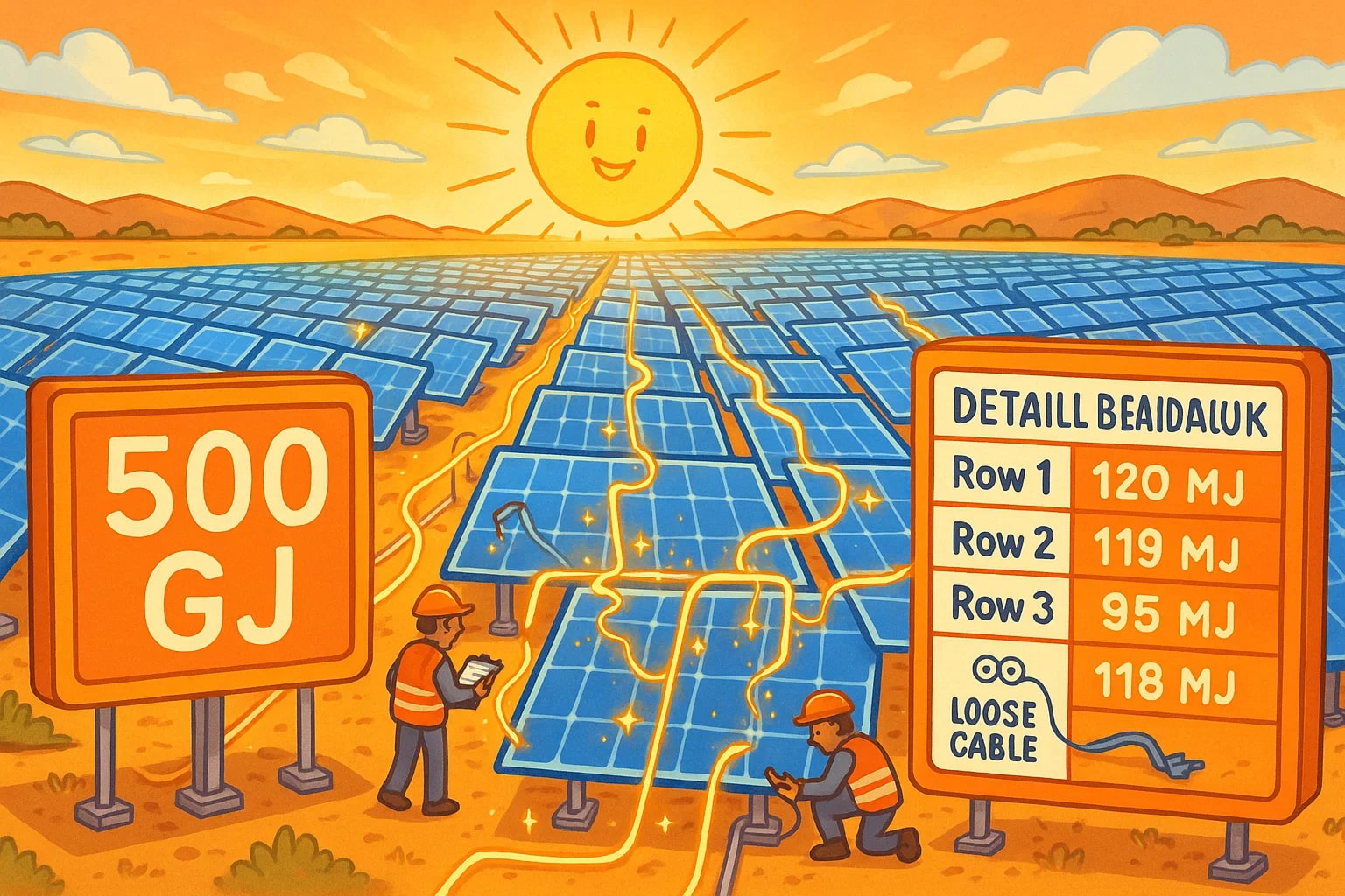 Conversor de Gigajoules para Megajoules