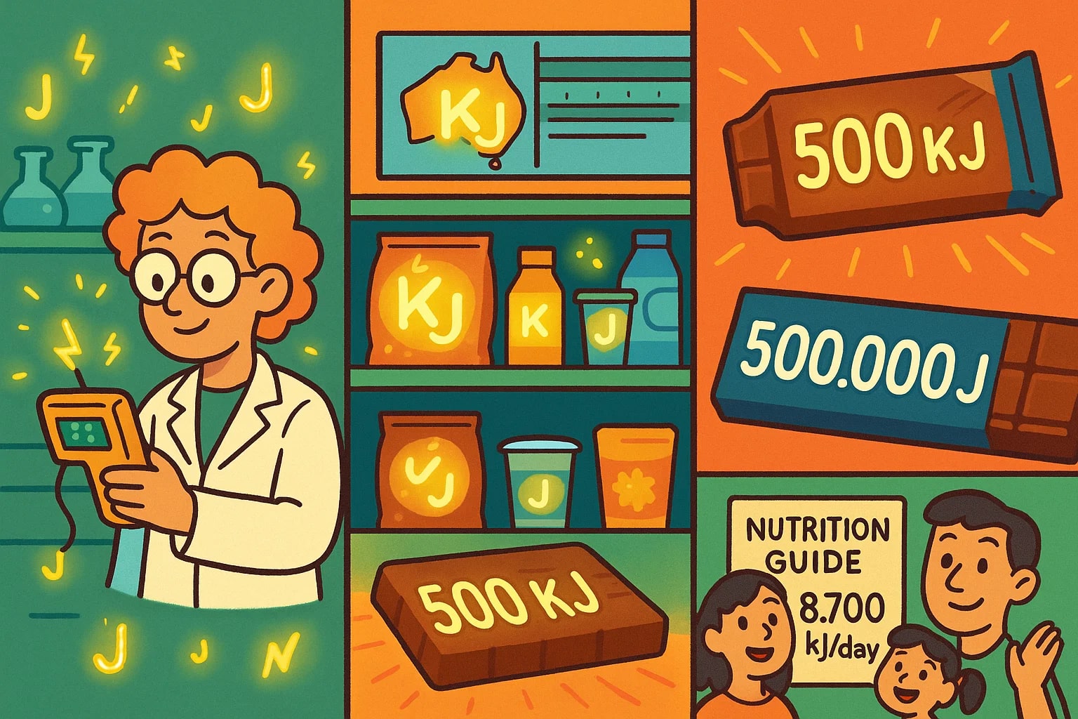 Conversor de Joules para Quilojoules