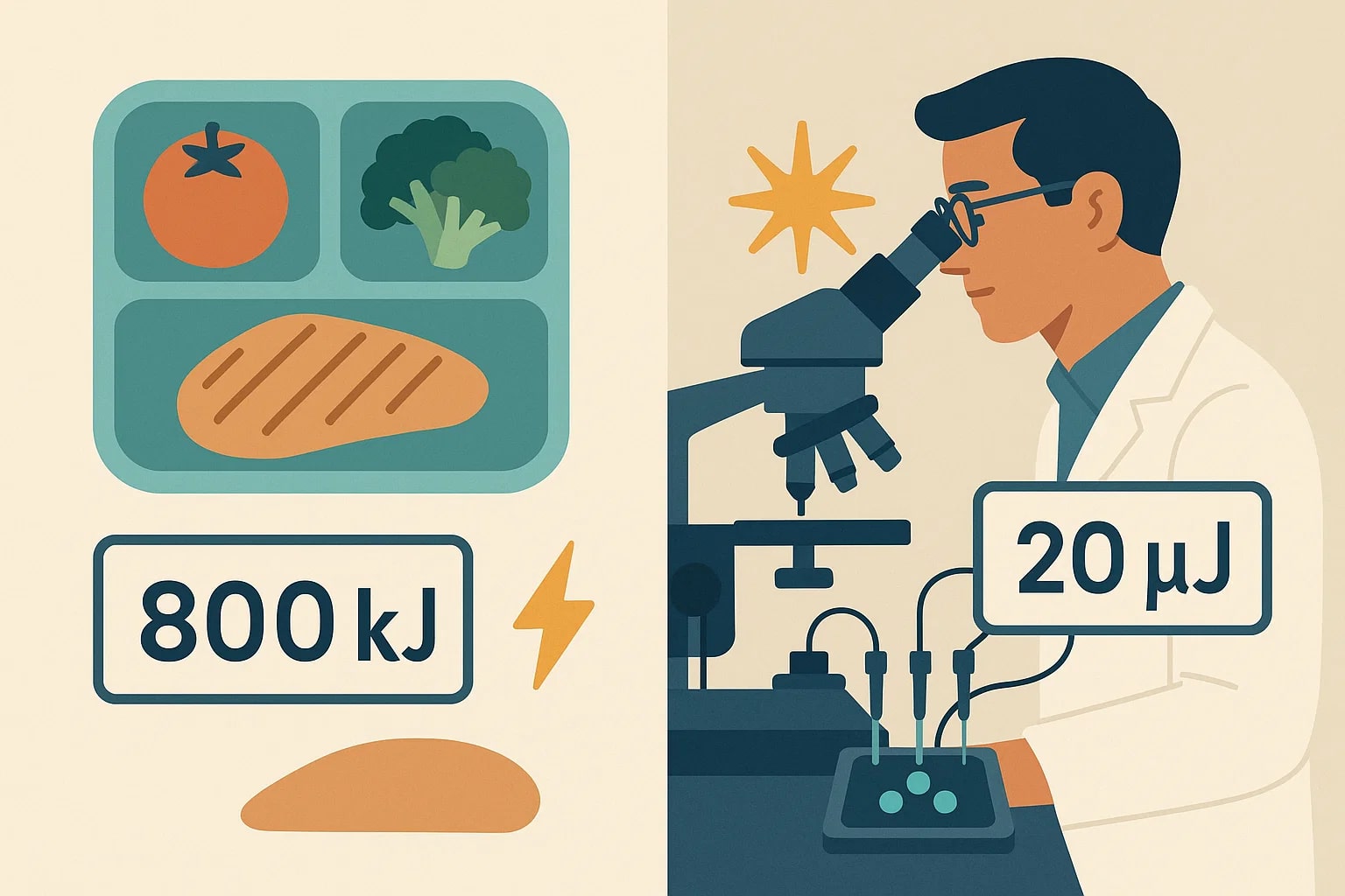 Conversor de Joules para Microjoules