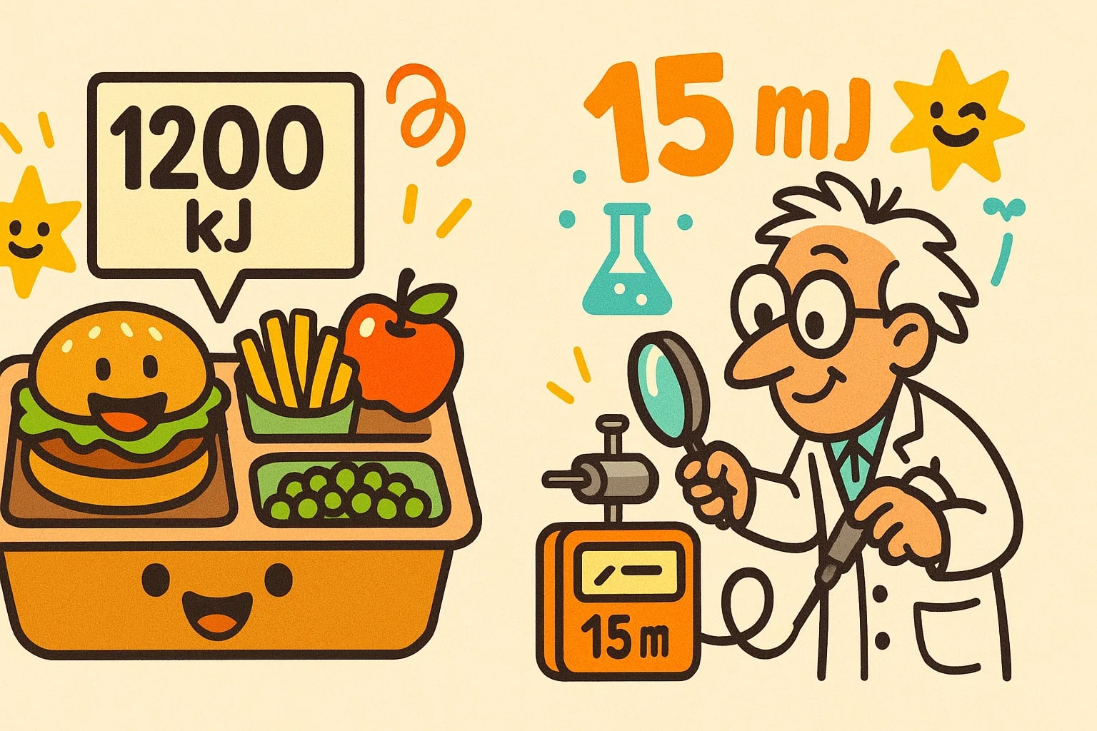 Conversor de Joules para Milijoules