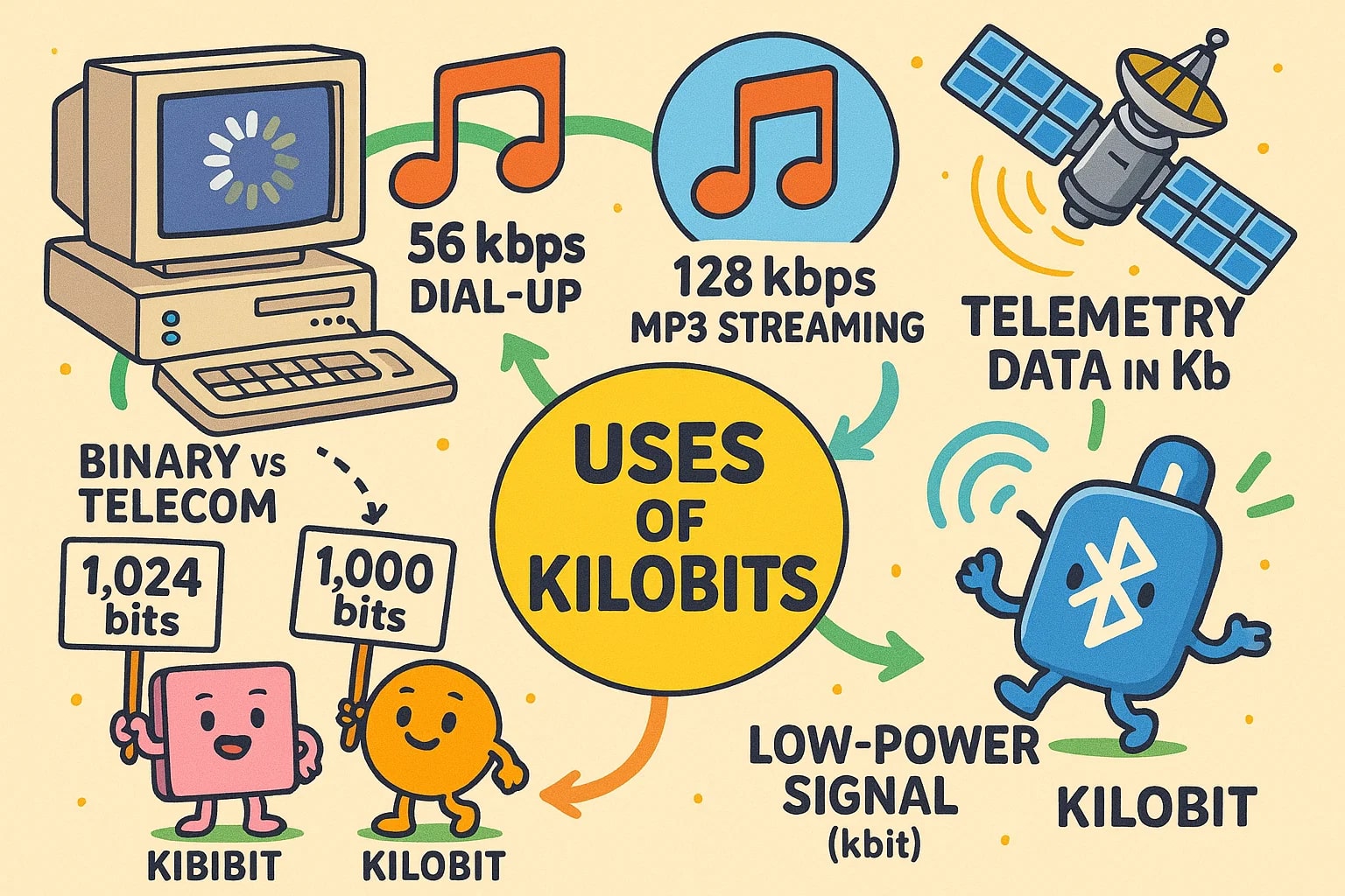 Conversor de Kilobits para Bits