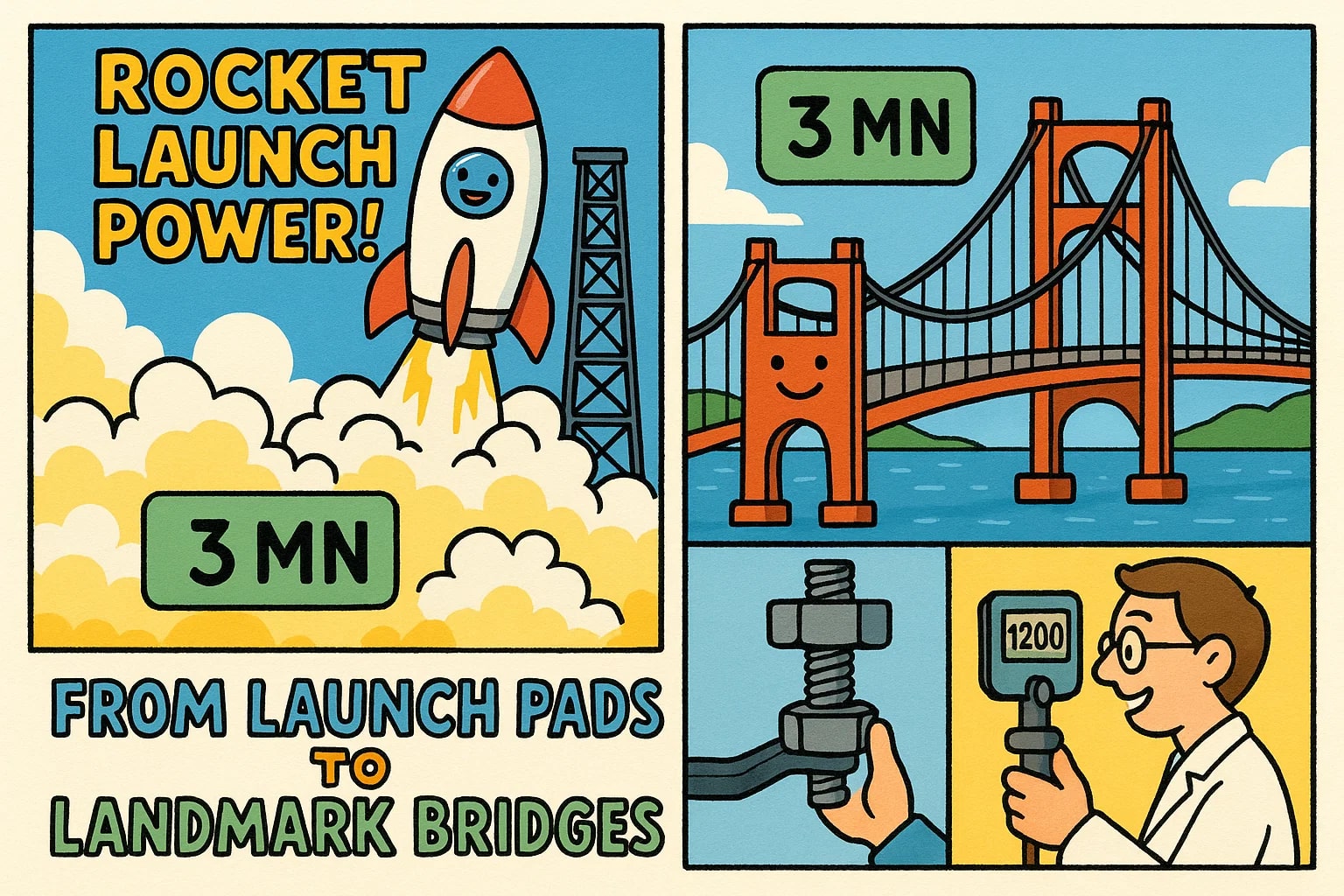 Conversor de Meganewtons para Newtons