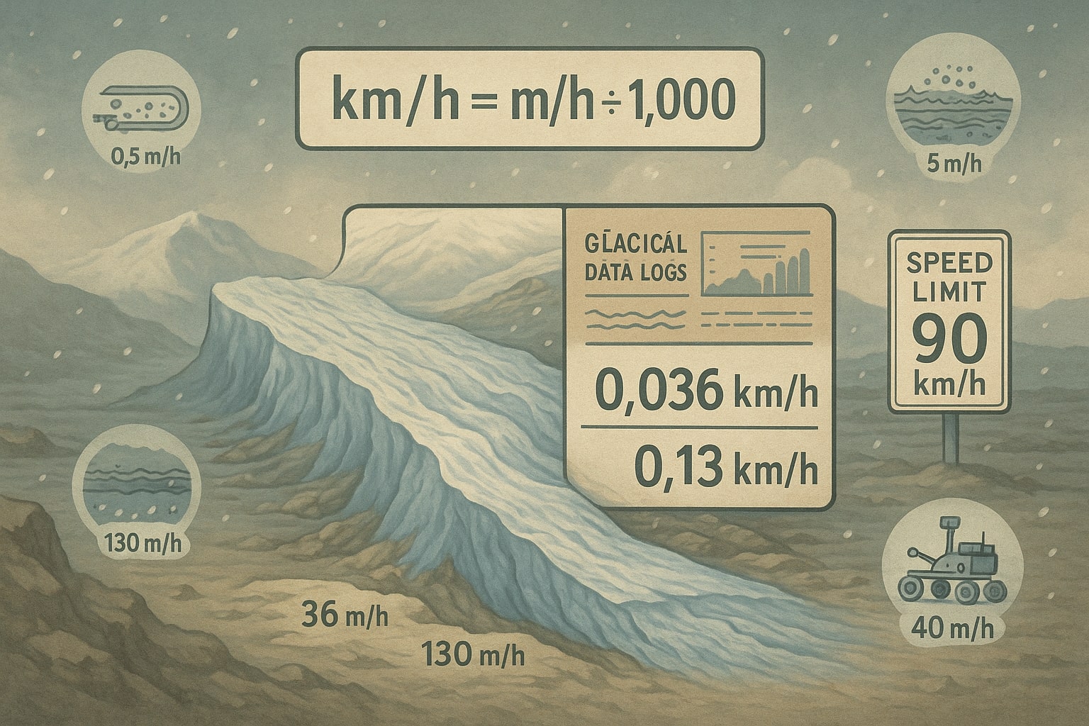 Conversor de Metro por Hora para Quilômetro por Hora