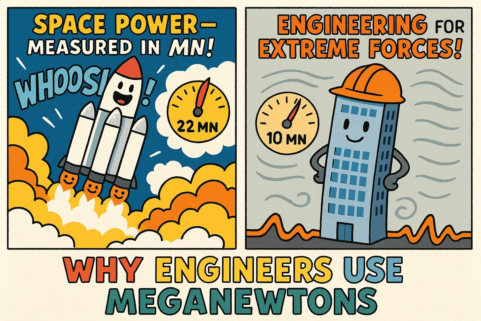 Conversor de Newton para Meganewton