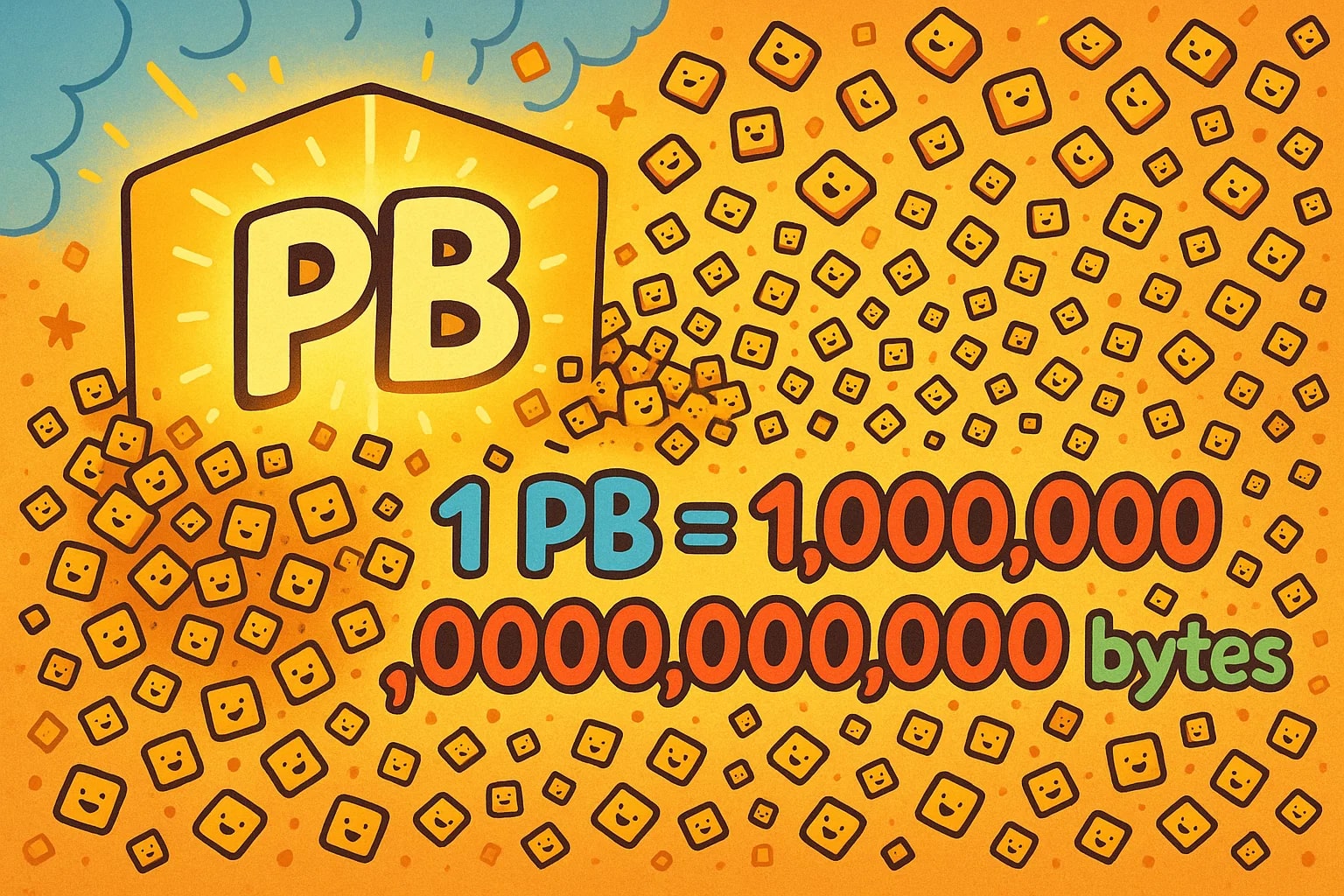 Conversor de Petabytes para Bytes