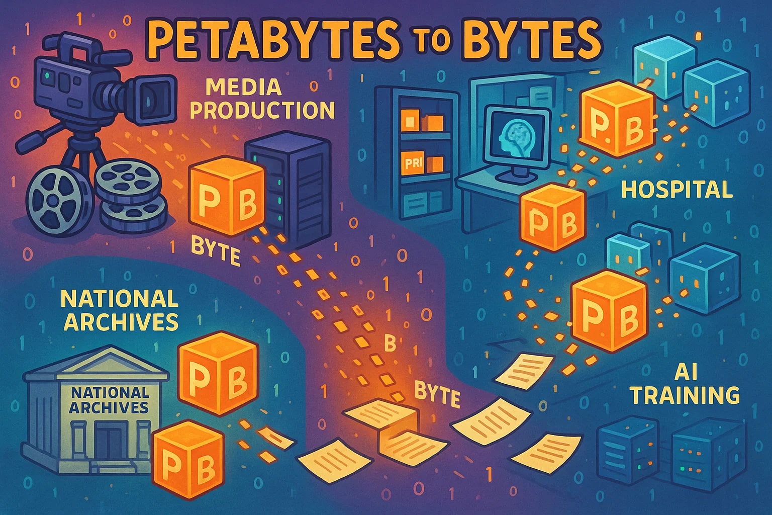 Conversor de Petabytes para Bytes