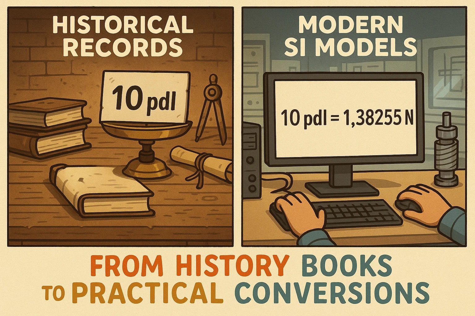 Conversor de Poundal para Newton