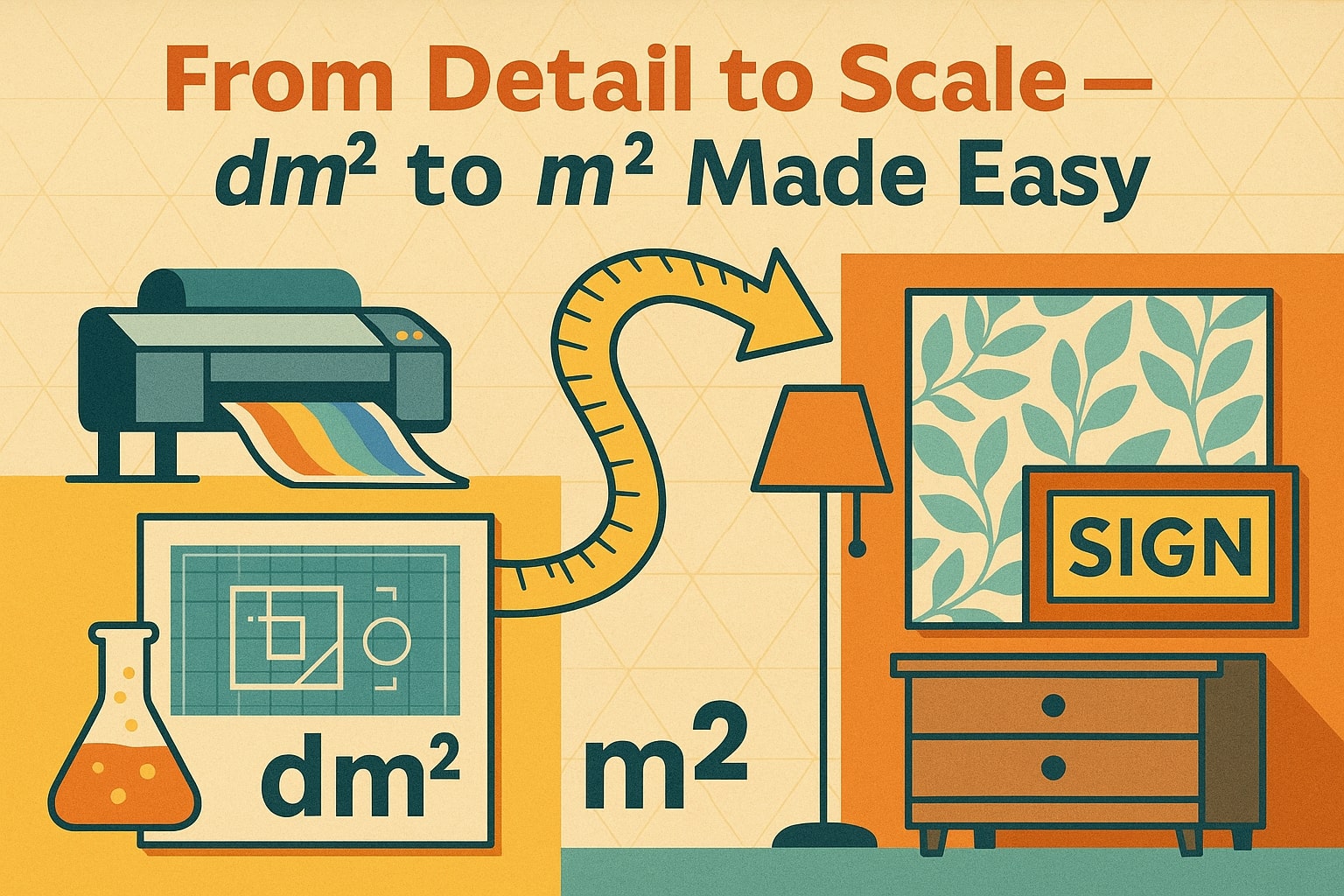 Conversor de Decímetros Quadrados para Metros Quadrados