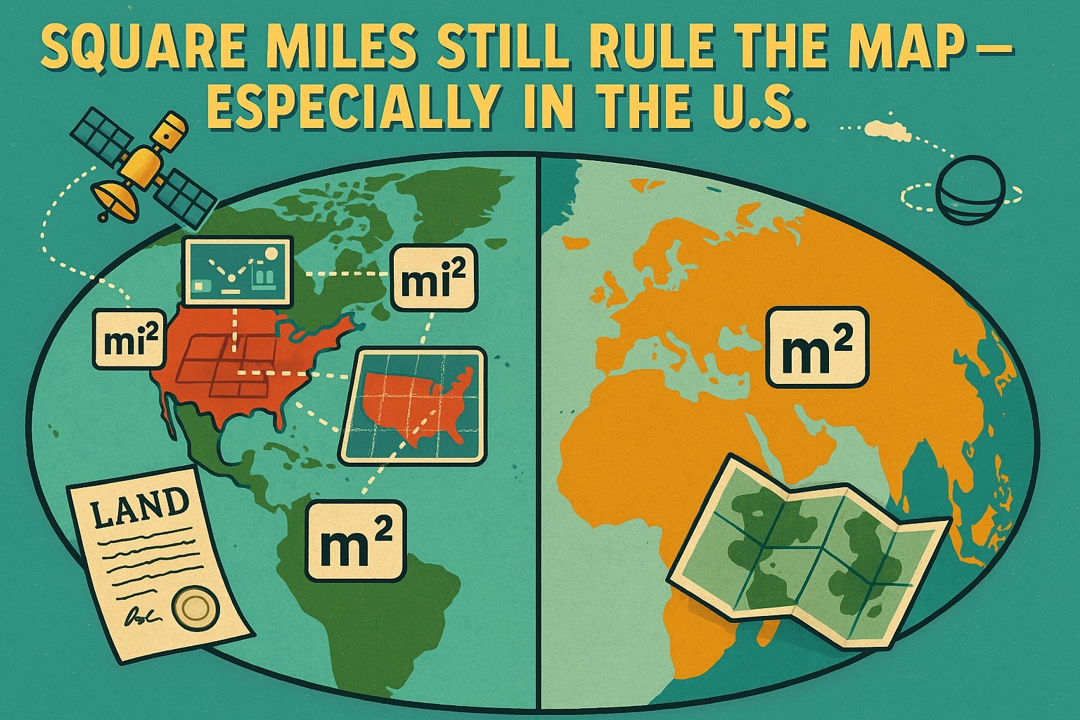Conversor de Metros Quadrados para Milhas Quadradas