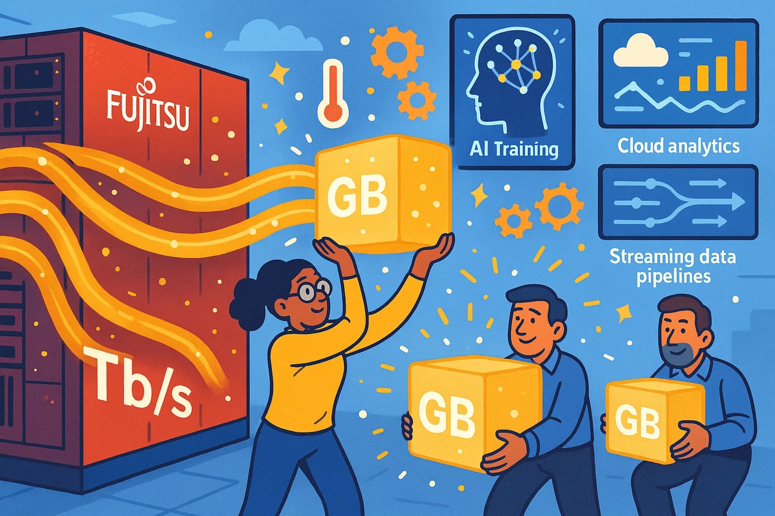 Conversor de Terabits para Gigabytes