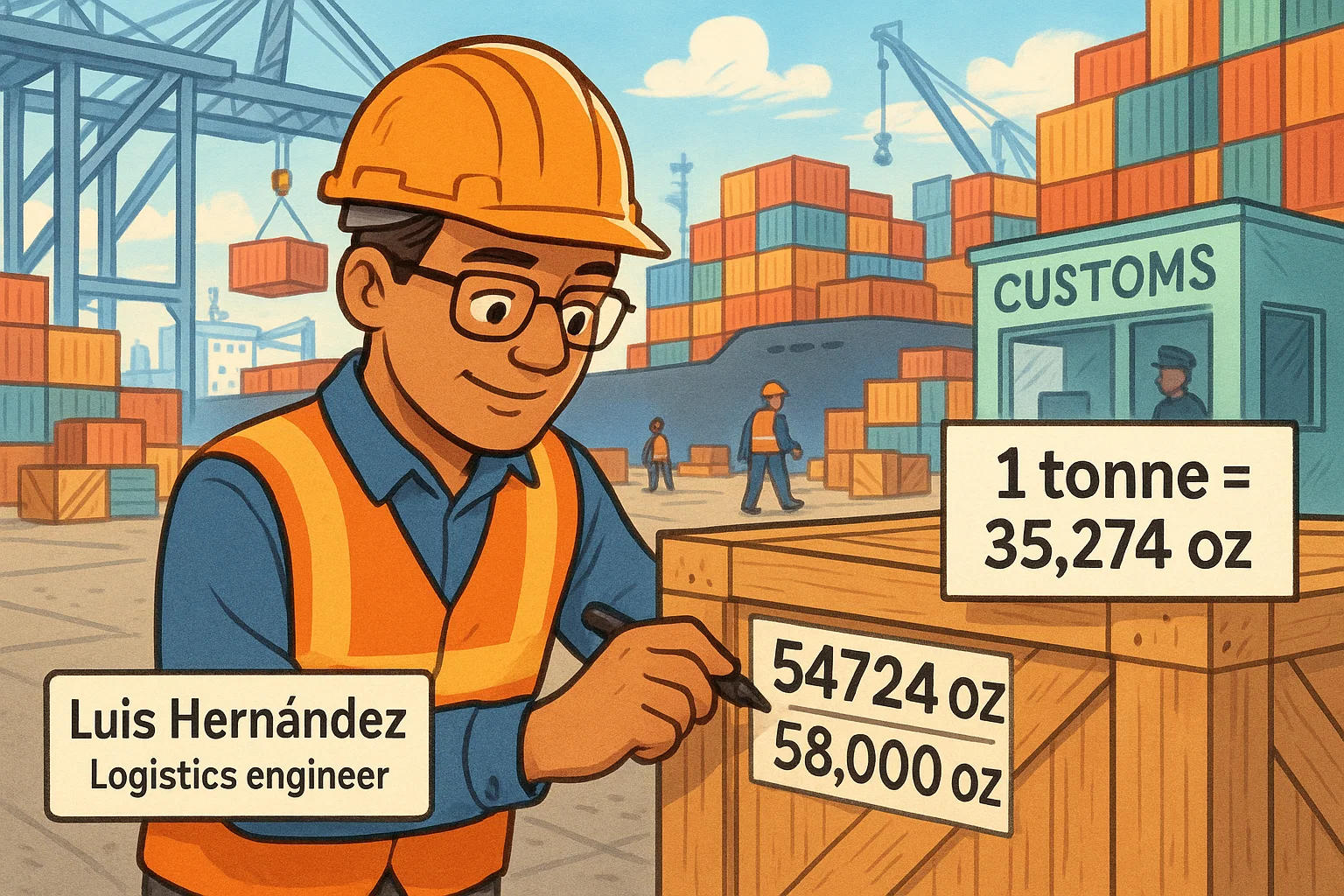 Conversor de toneladas para onças