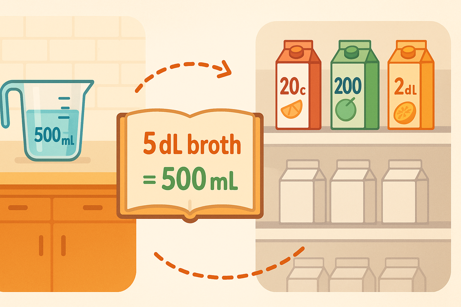 Conversor de Mililitros para Decilitros