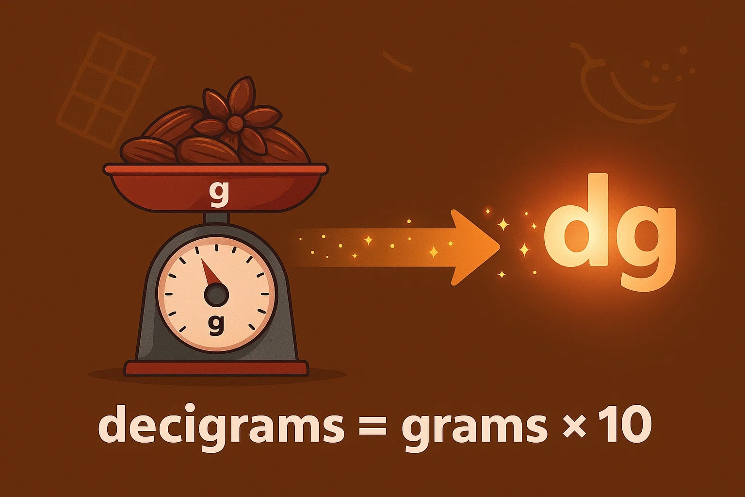 Conversor de Gramas para Decigramas