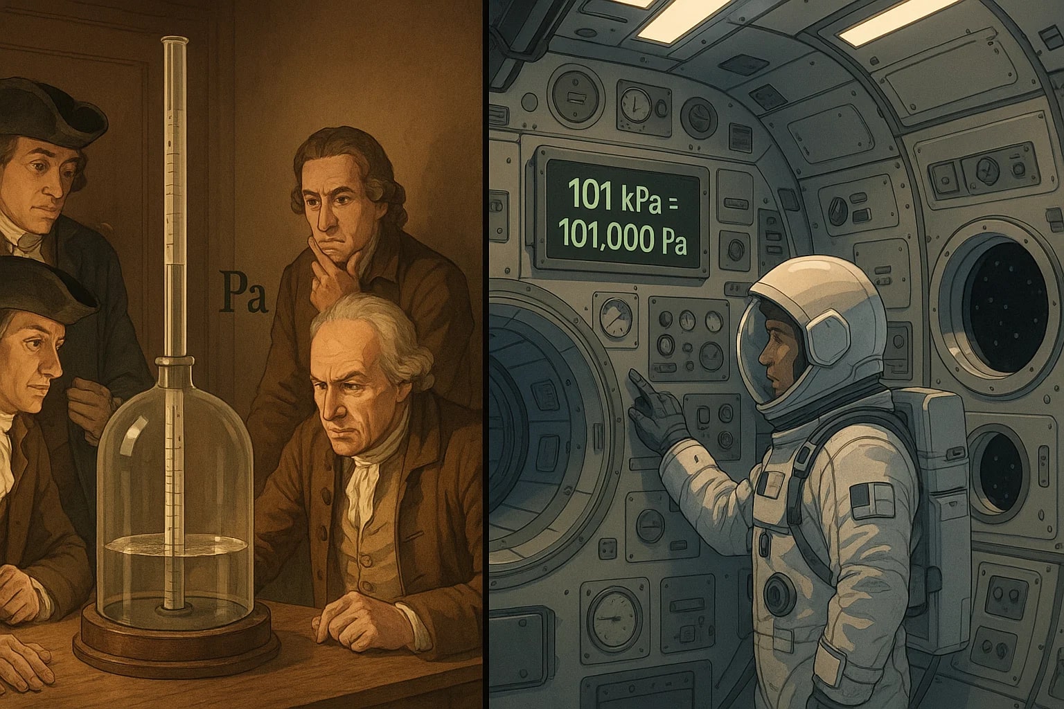 Conversor de Quilopascais para Pascal