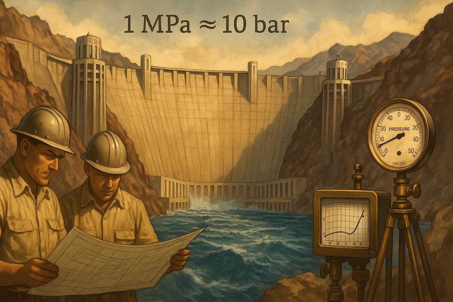 Conversor de Megapascais para Bars